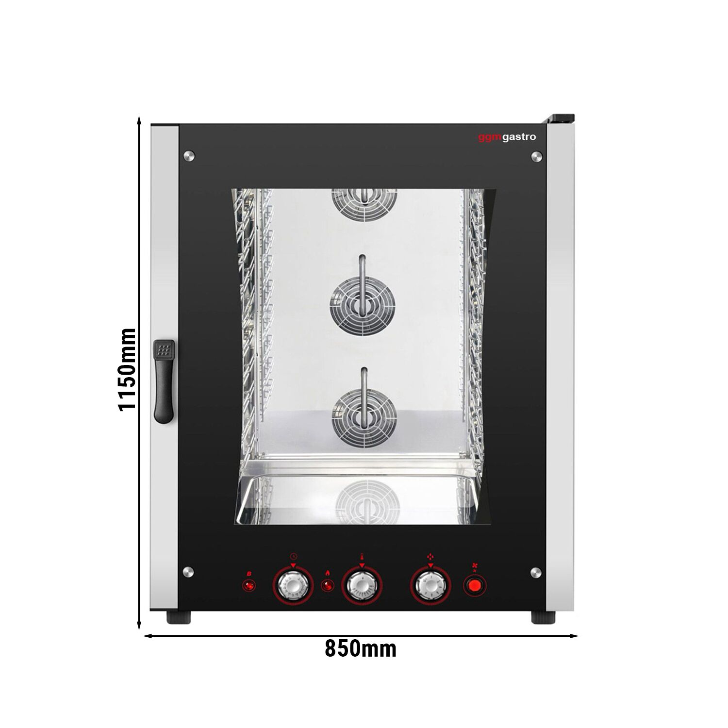 Electric Commercial Combi Oven - Manual Controls - 10x GN 1/1 or 10x EN 600x400