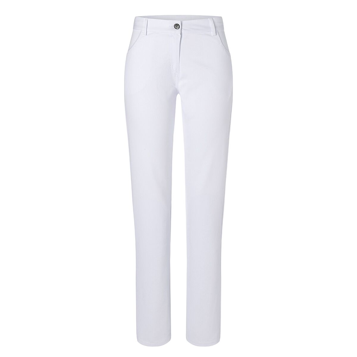 (6 pièces) KARLOWSKY | Pantalon femme Tina - Blanc - Taille : 50