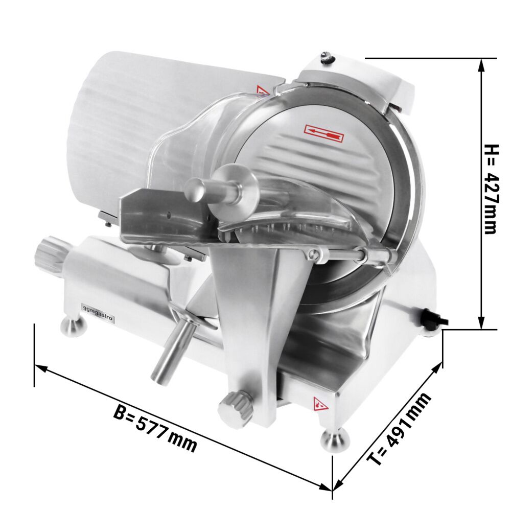 Commercial Meat Slicer - 250W - Blade 300mm