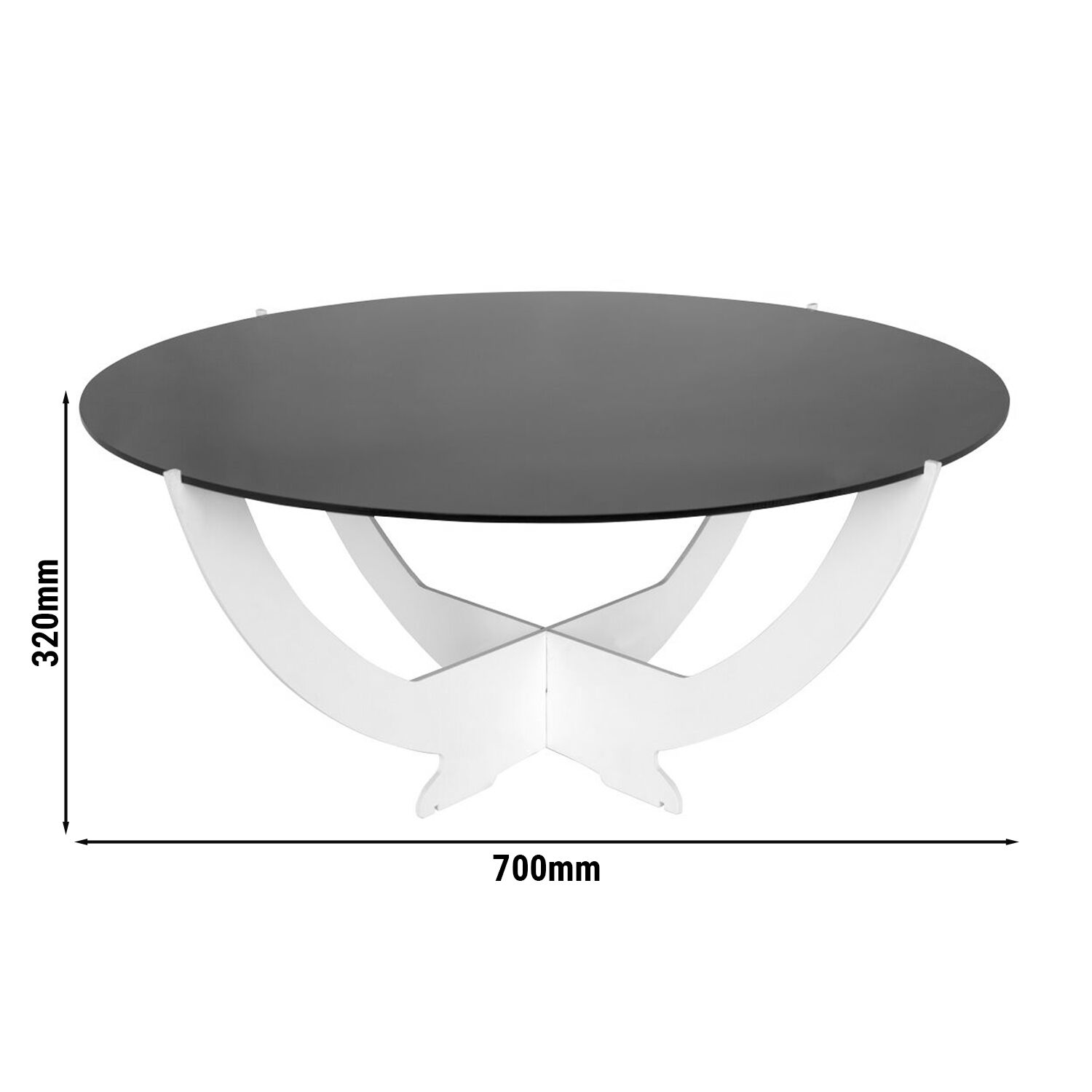 Support de buffet Octopus - Ø 700 mm - Blanc
