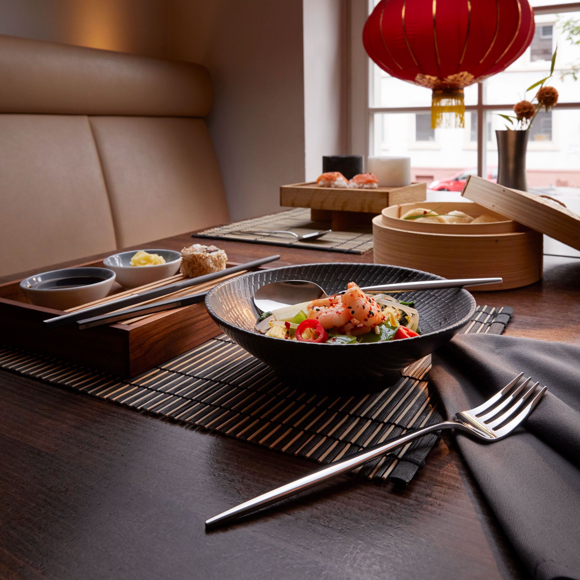 (12 pièces) WMF | ENIA - Couteau de table mono - 225 mm - poli 