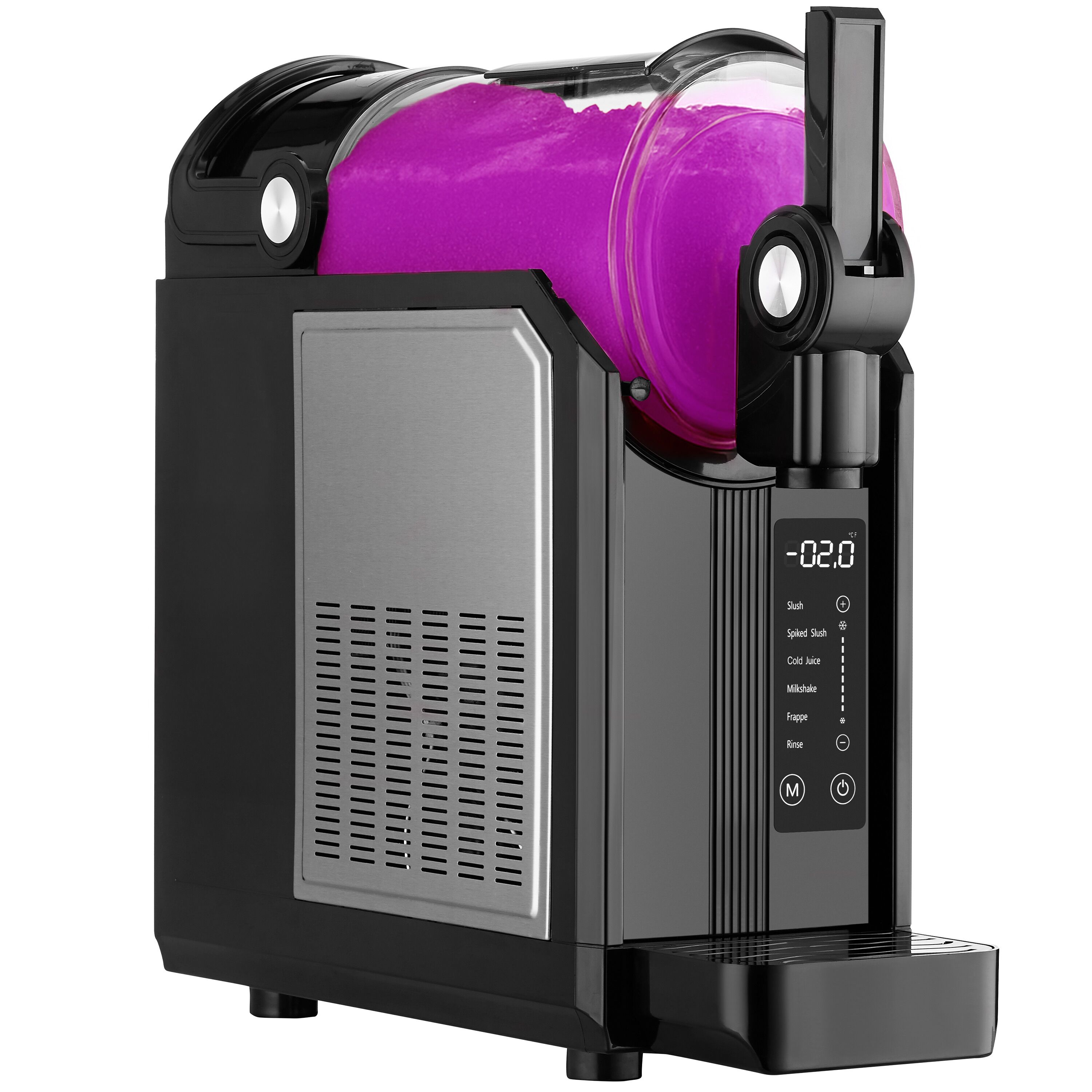 Slush-Maschine - 2,5 Liter - 200 Watt - Digital - Schwarz