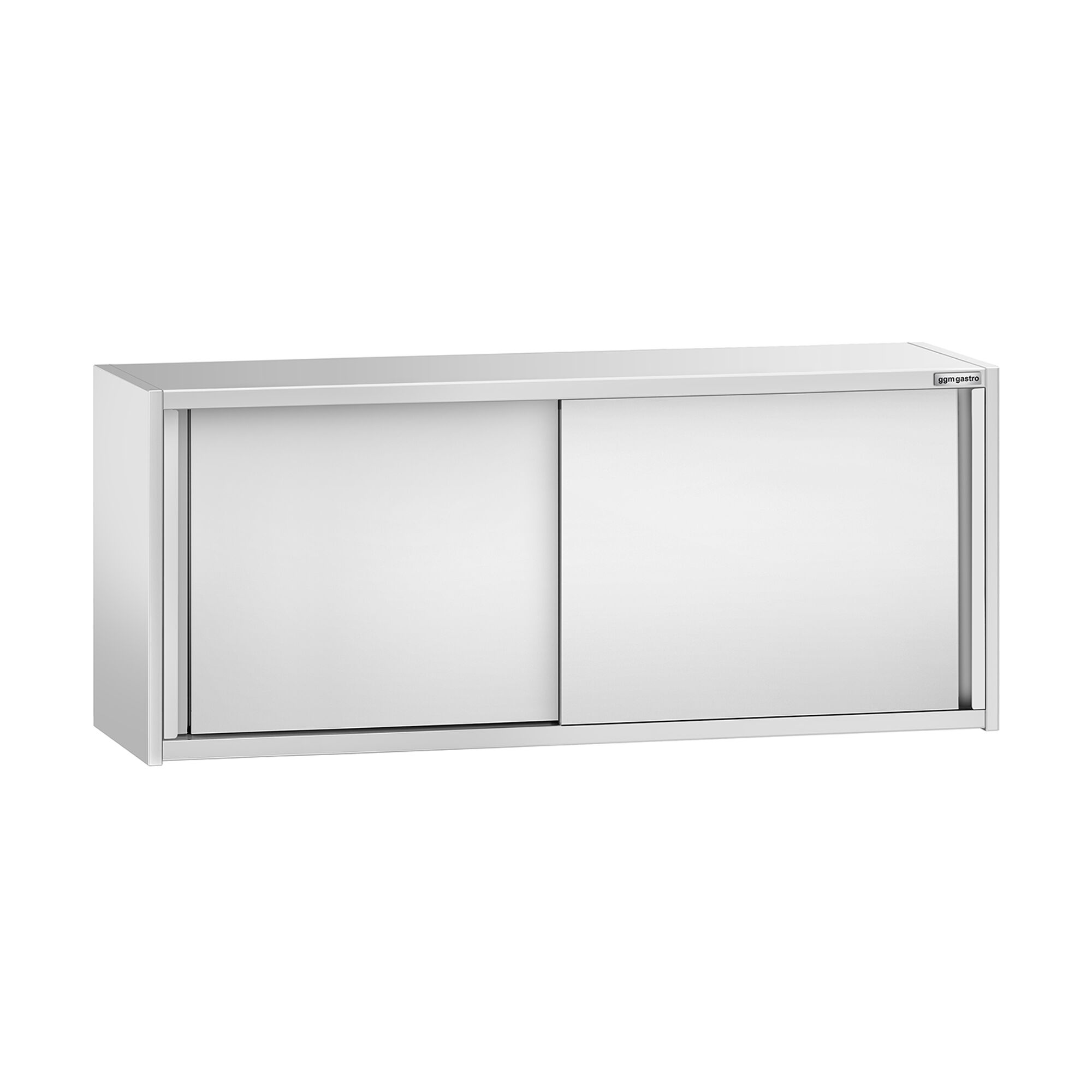 Armoire murale en acier inoxydable PREMIUM - 1800x400mm - avec portes coulissantes - 650mm de haut