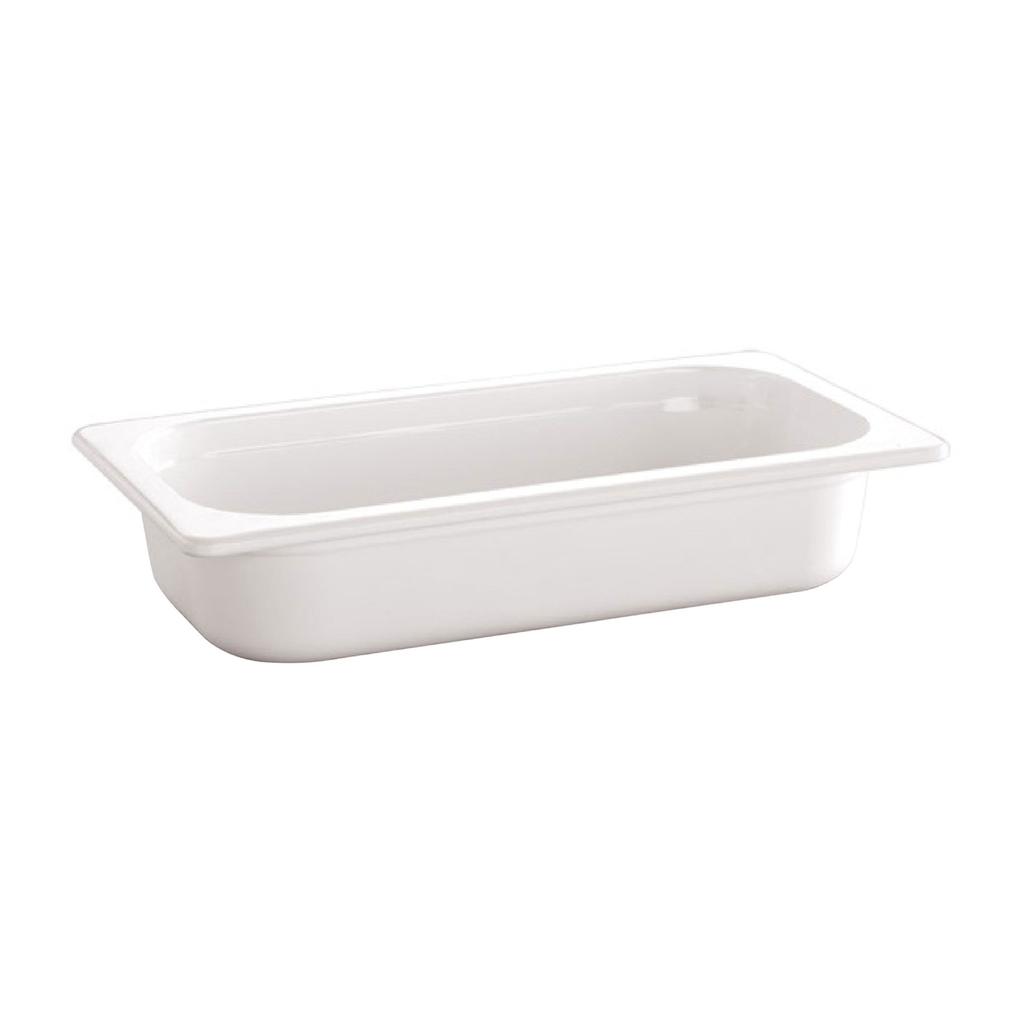 (6 pièces) Bac en mélamine GN 1/3 - ECOLINE - 2 litres - Hauteur : 65 mm