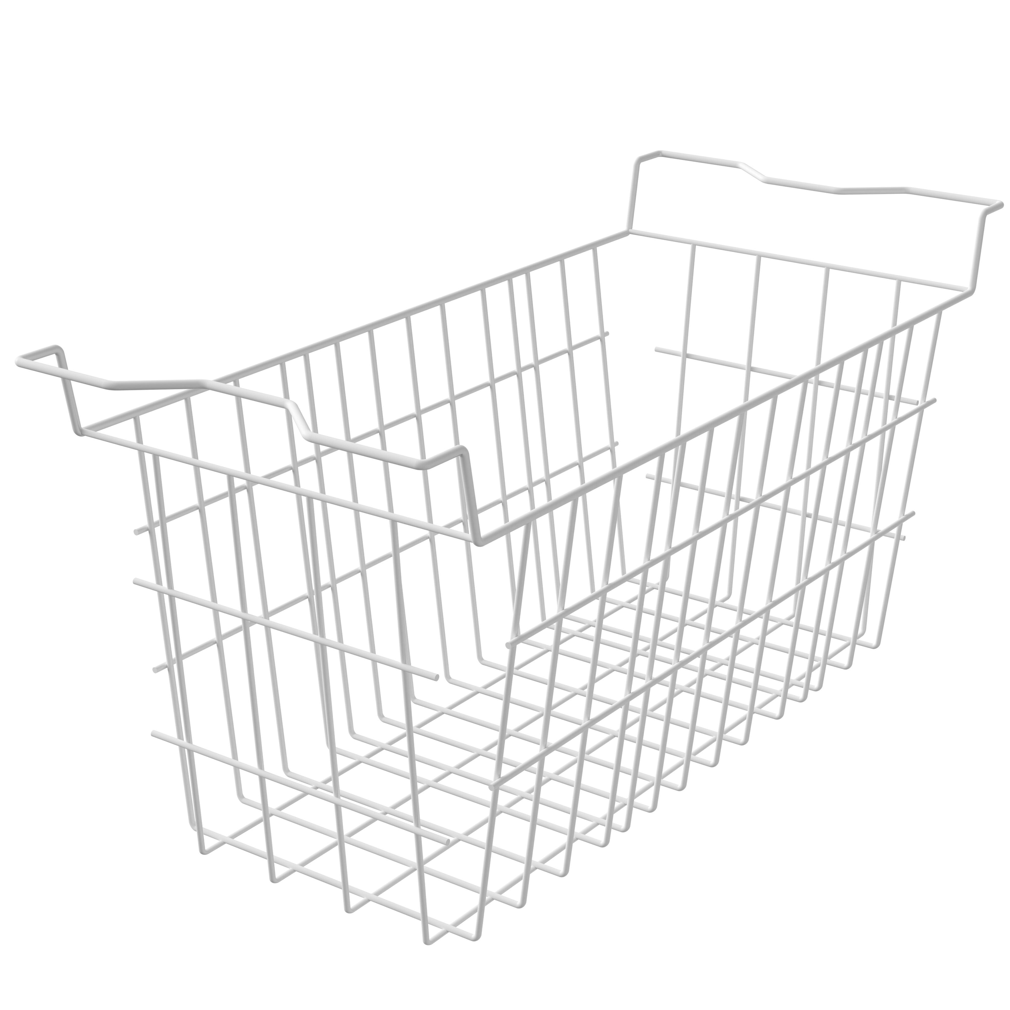 Hook-in basket - Polycarbonate - 515x220x247mm - White - for TTG449N, TTG466EN, TTG534EN & TTG553N
