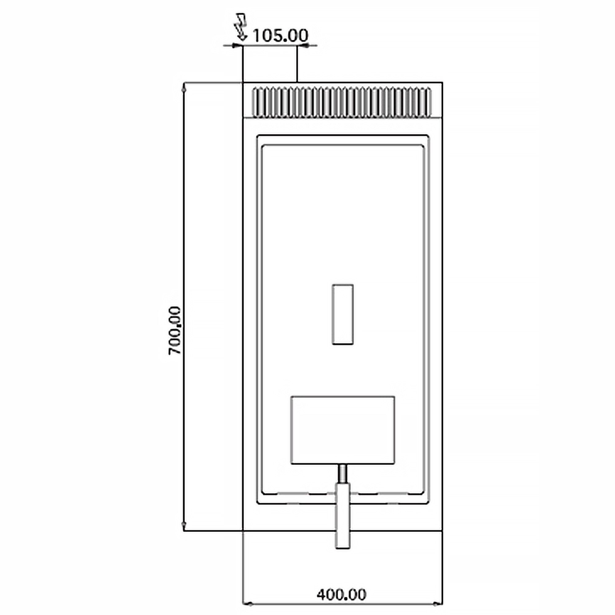 Friteuse électrique – 10 litres – 6 kW