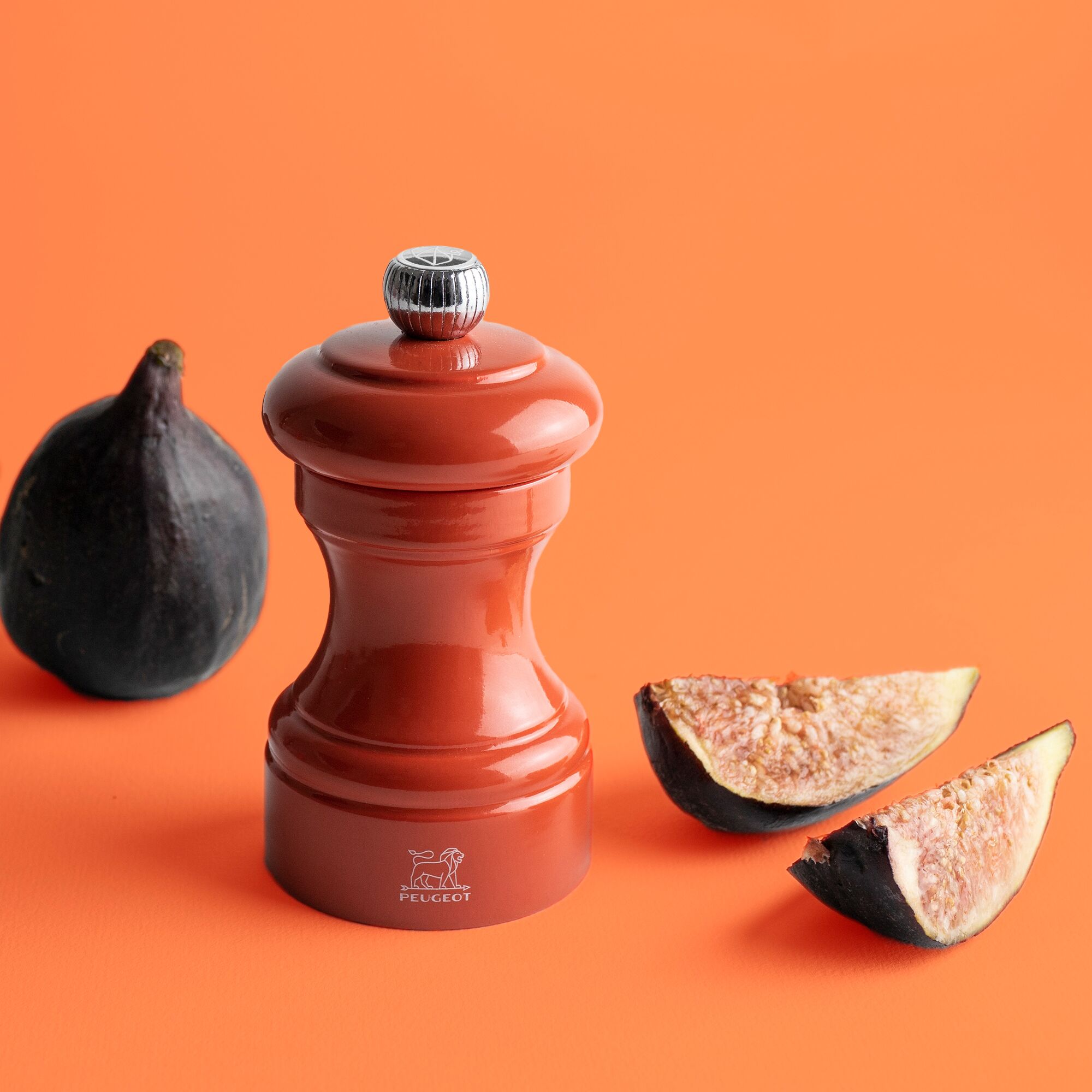 (6 pièces) PEUGEOT | BISTRORAMA – Moulin à sel – Bois – Terracotta – Hauteur : 100 mm