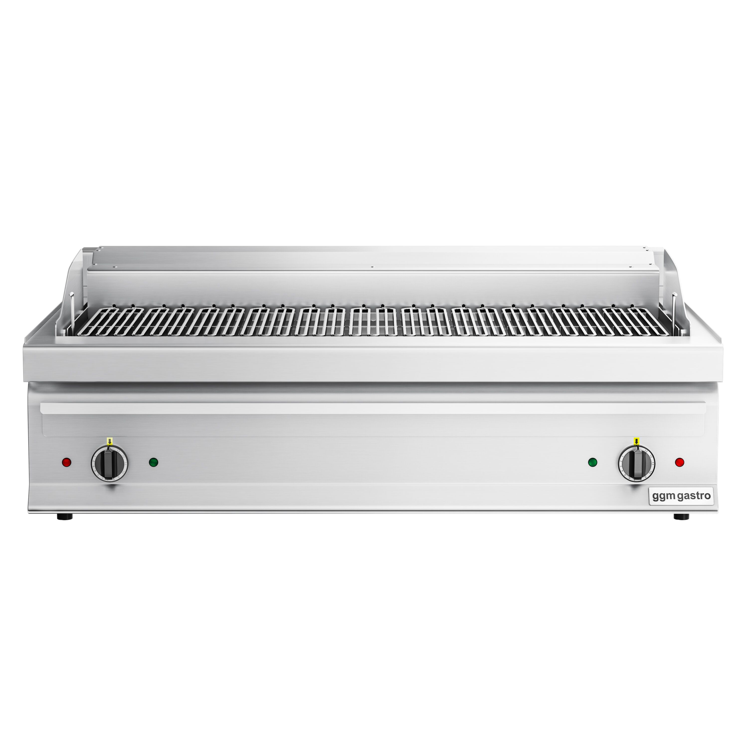 Grill électrique professionnel Grill électrique direct à eau - 13,75kW - à poser - P700mm