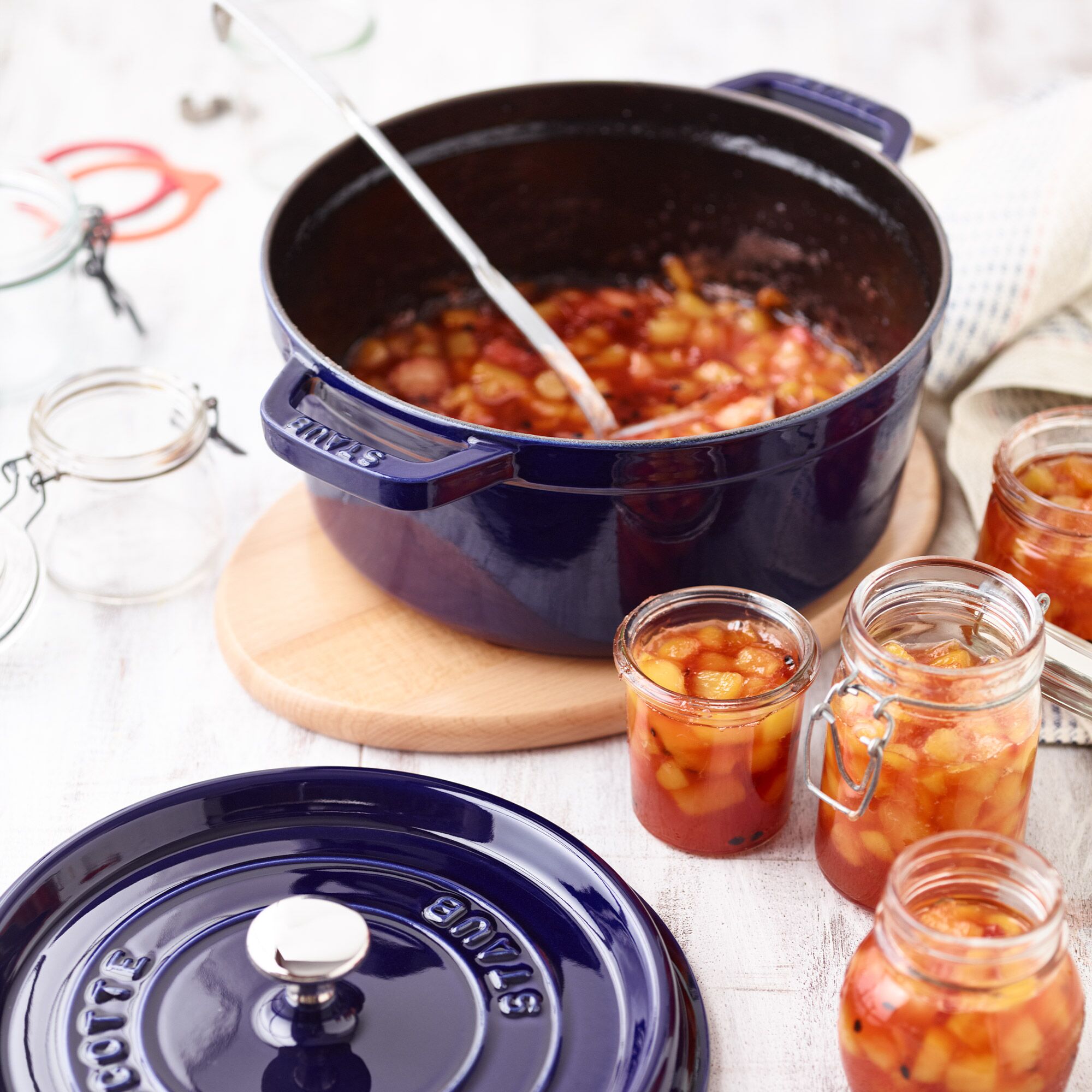 STAUB | LA COCOTTE - Cocotte - Ø 260mm - Gjutjärn - Mörkblå