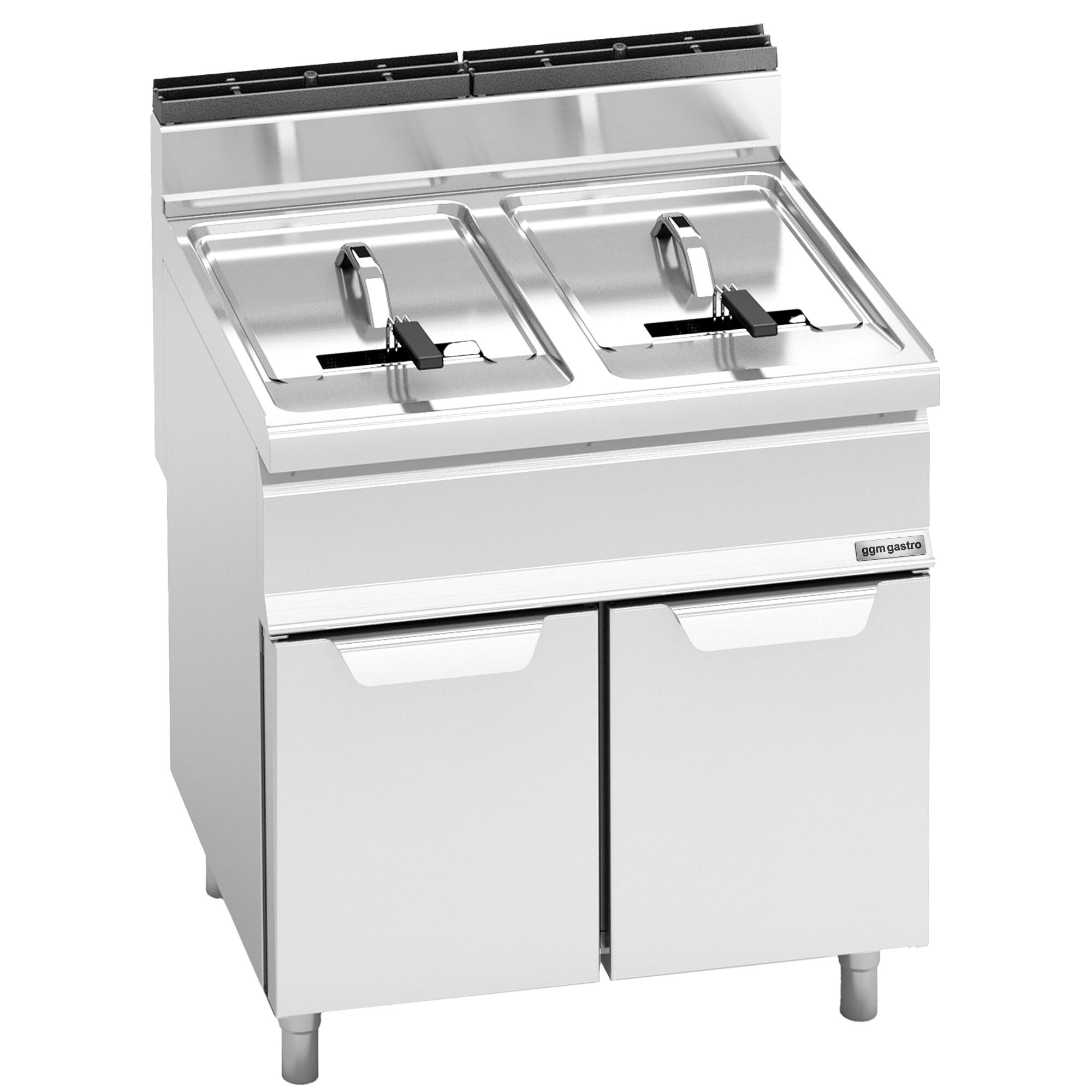Friteuse à gaz double - 20 + 20 litres - 33 kW