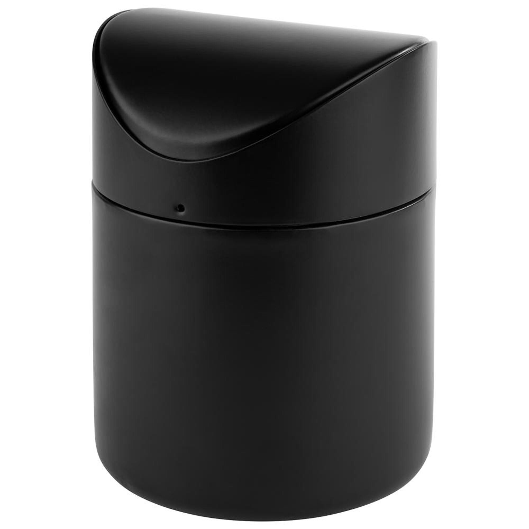 (6 pièces) Poubelle de table - inox - 1,2 litre