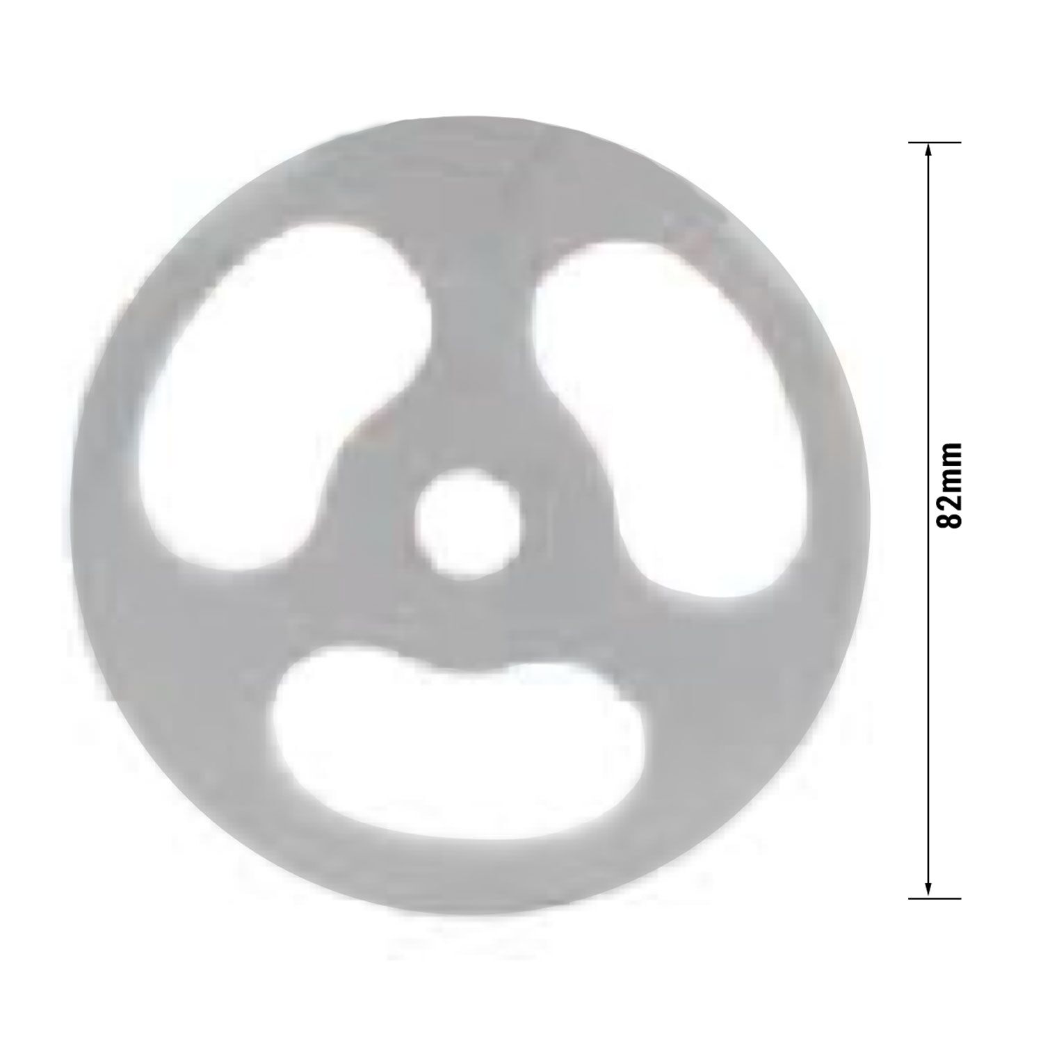 Sausage Filler Disc - Guide Plate - #22 - compatible with FWH22, FWFC450, FWFC620