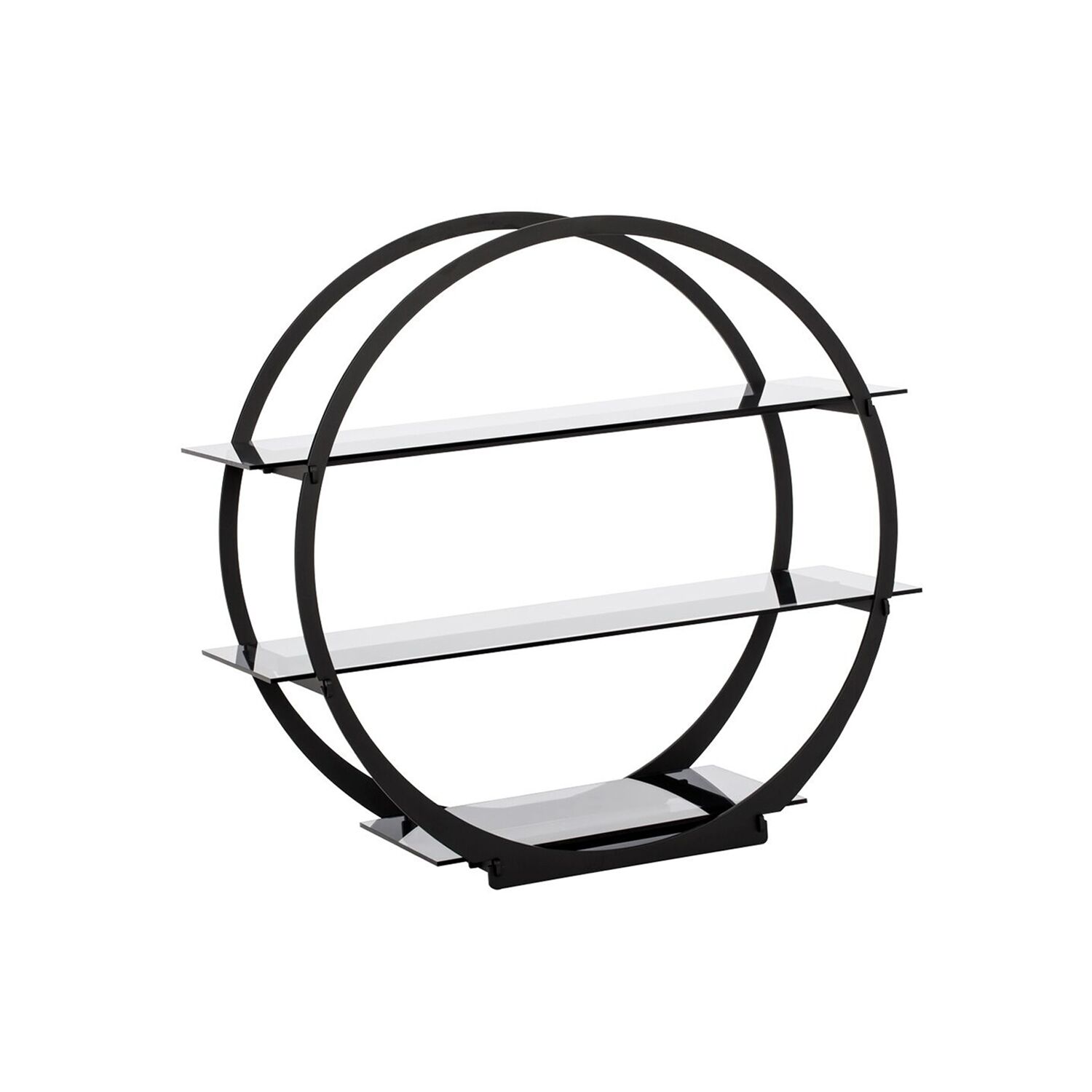 Présentoir buffet / étagère - Ø 390 mm - Noir