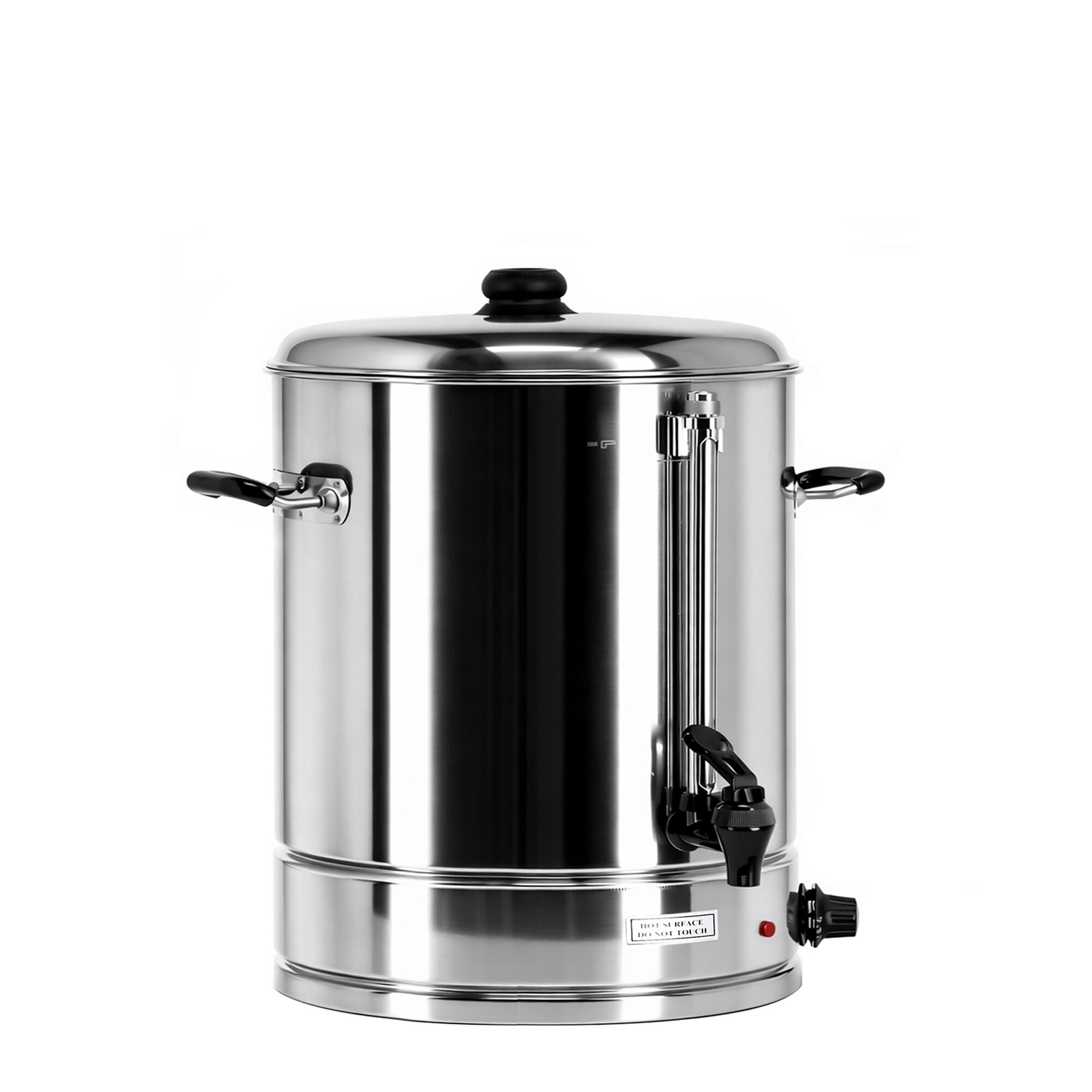 Vattenkokare och glöggvärmare - 21 l - 3 kW - rostfritt stål - med tappkran - justerbar termostat