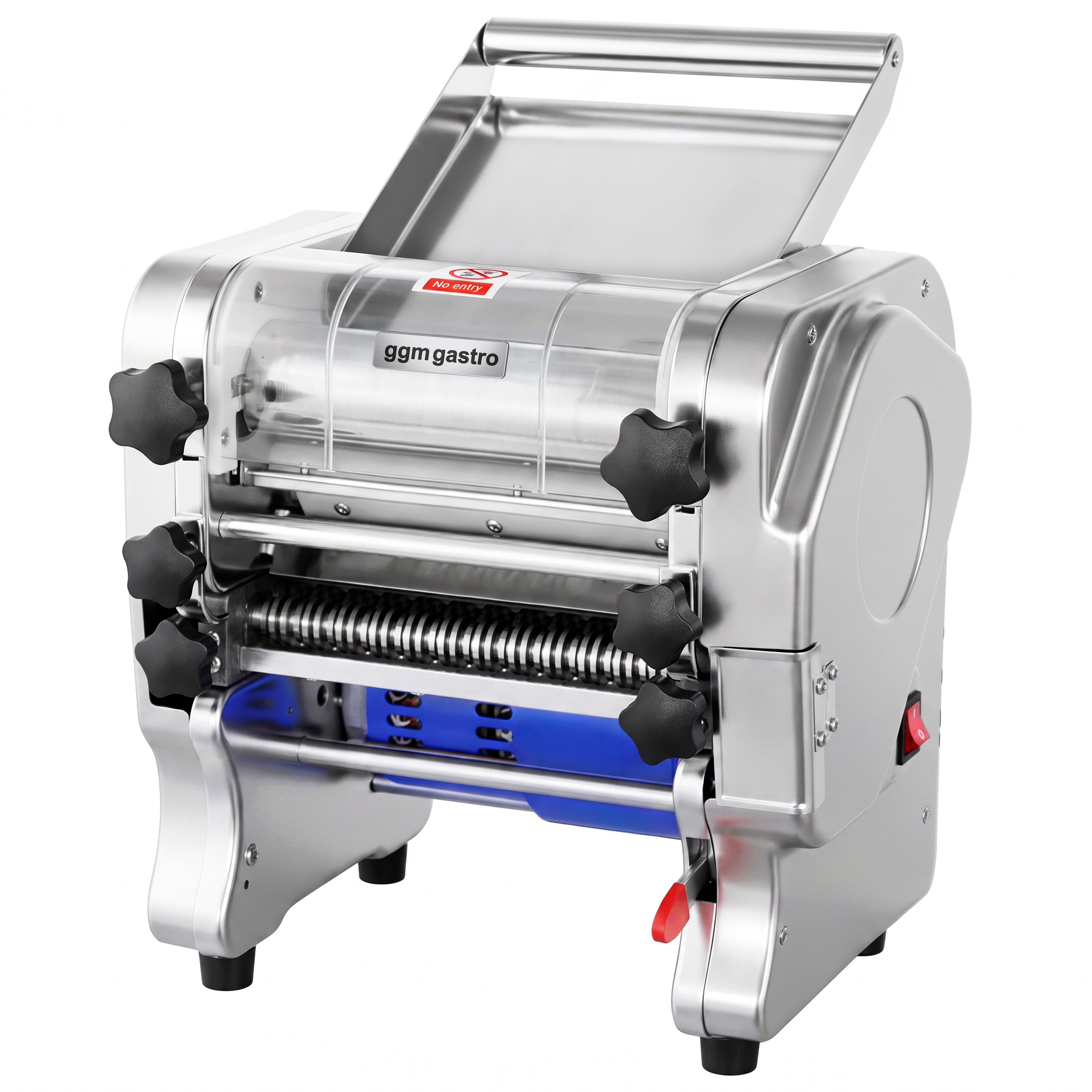 Elektryczna maszyna do makaronu z wałkiem do rozwałkowywania ciasta – długość wałka 220 mm – wydajność 8 kg/h
