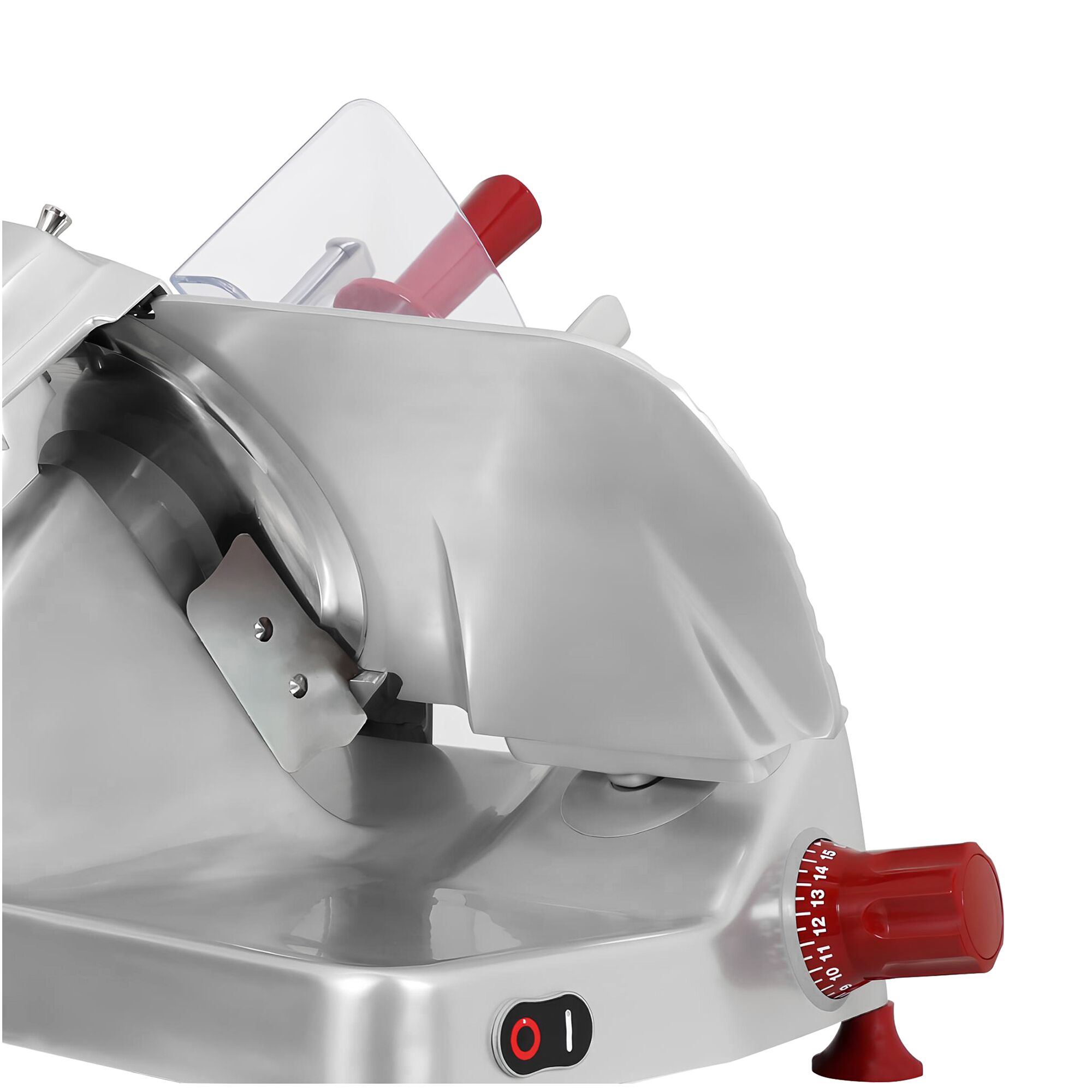 BERKEL | Commercial Pro Line XS25 Electric Gravity Feed Meat Slicer – Ø250 mm - 330 W - Silver