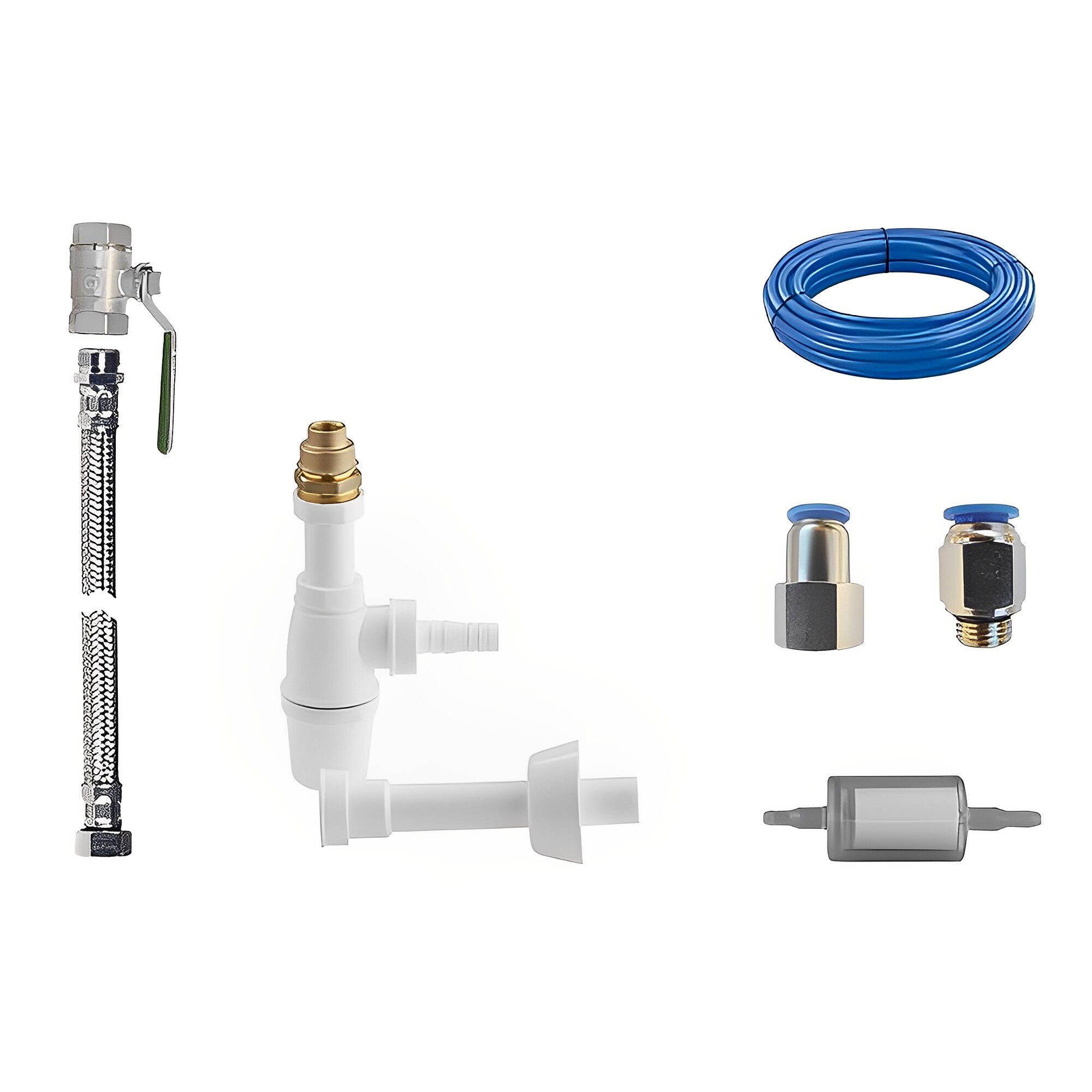 Portioniererdusche mit integrierter Wasser-Stopp-Automatik & Wasser-Rückfluss-Verhinderer