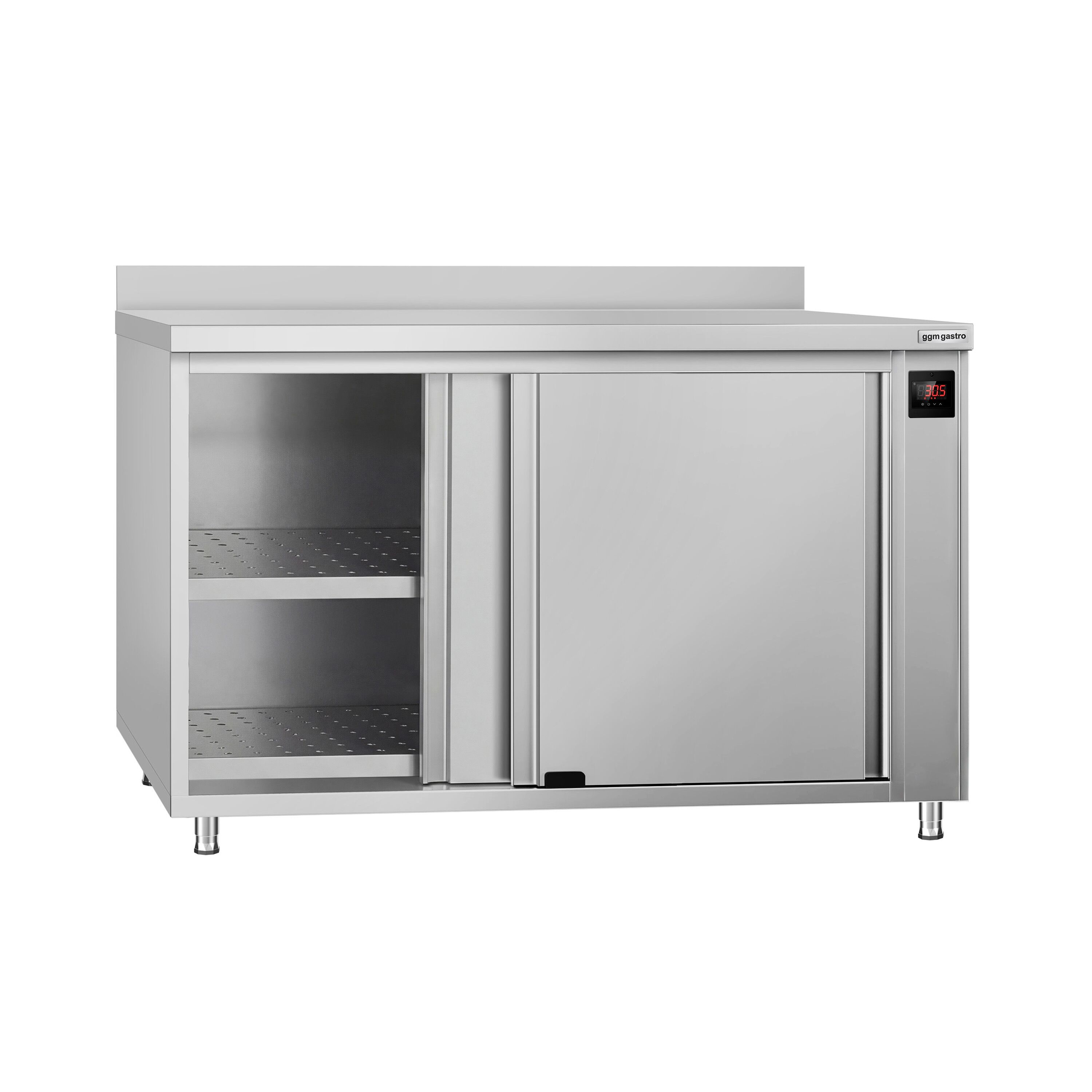 Armoire chauffante professionnelle - 1.5kW - 1 étagères - 1200x700x970mm
