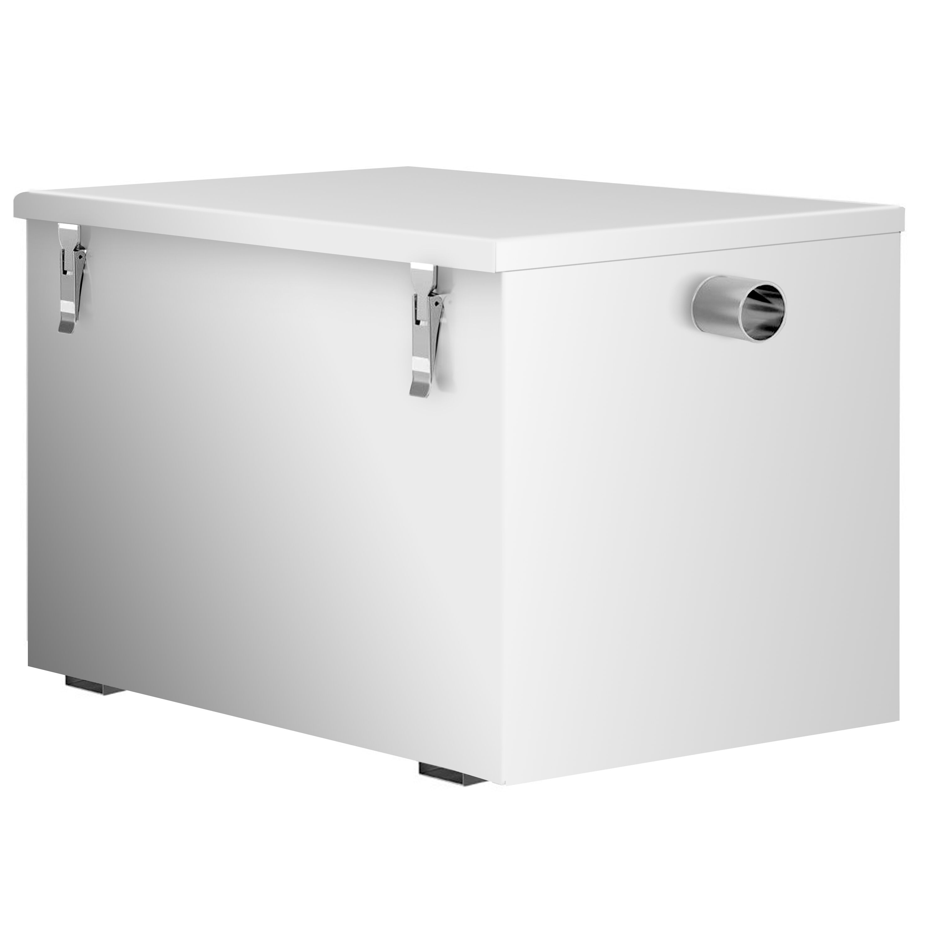 Séparateur de graisses - 132L - jusqu’à 200 couverts/jour - avec piège à boues intégré 52L - débit 1480L/h