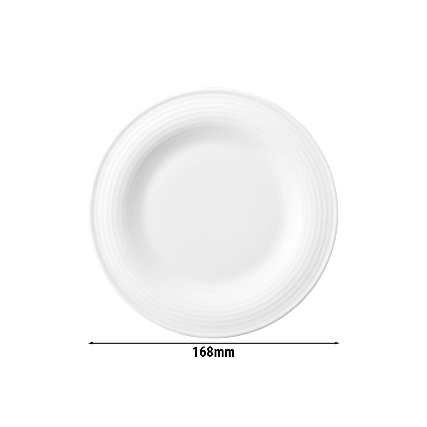 (6 pièces) SELTMANN WEIDEN – Assiette – plate – Ø 170 mm – Blanche