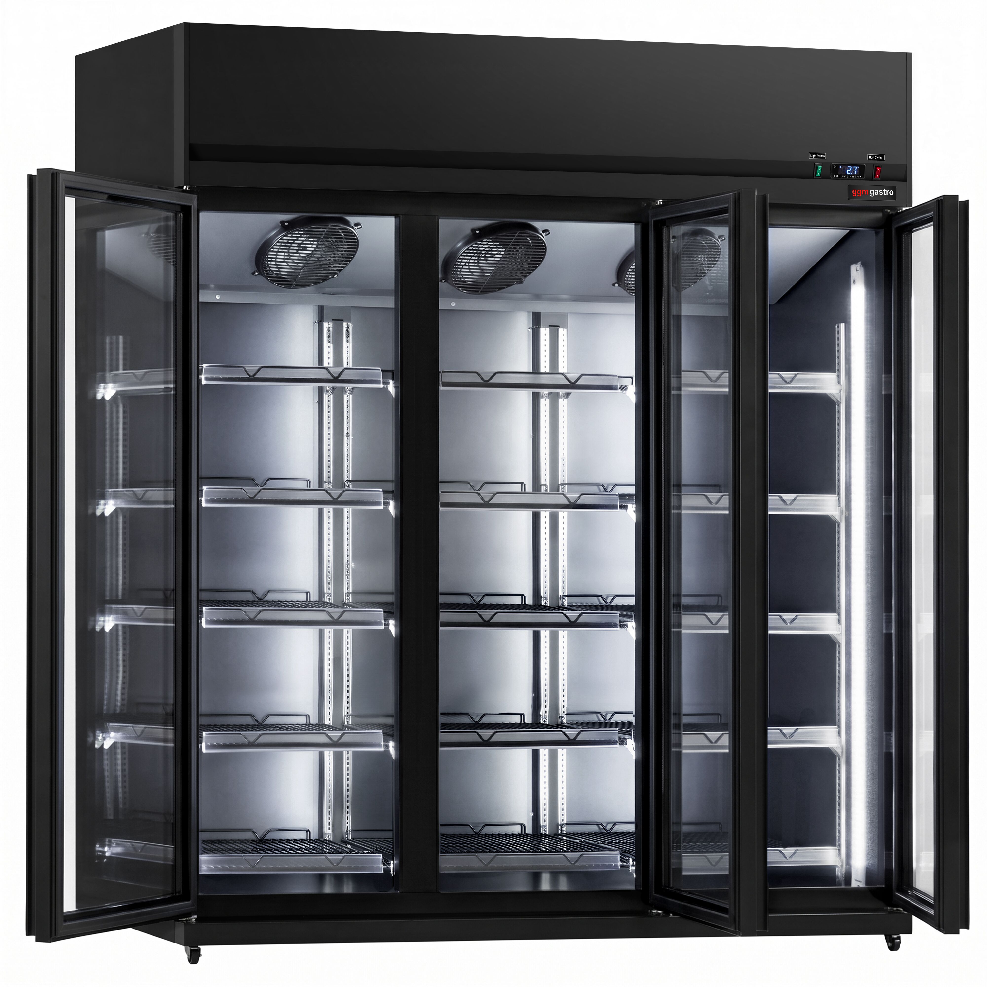 Getränkekühlschrank - 1800 Liter - mit 3 Glastüren