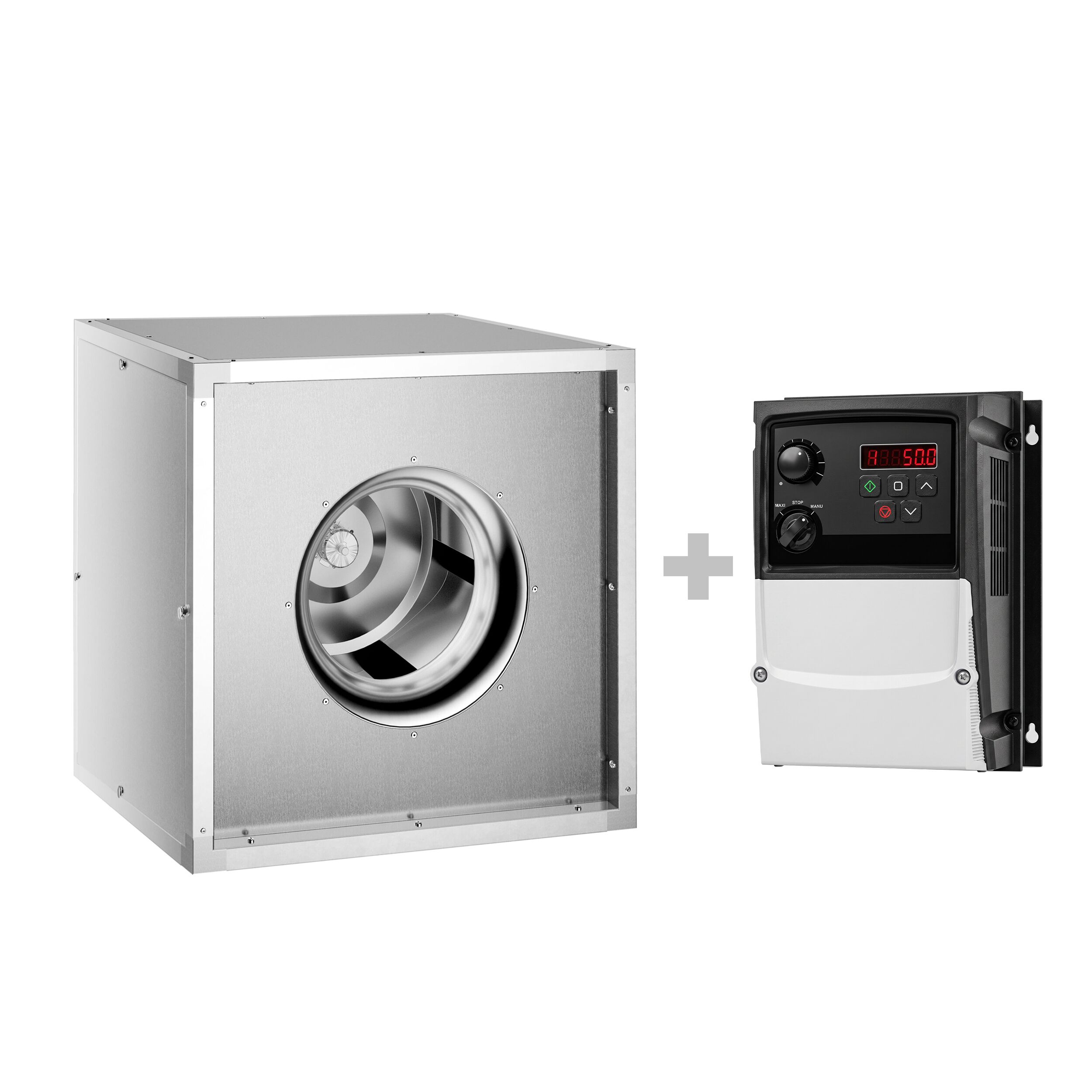 Airbox Pro mit energieeffizientem EC-Motor - 4000 m³ pro Stunde - 230 Volt