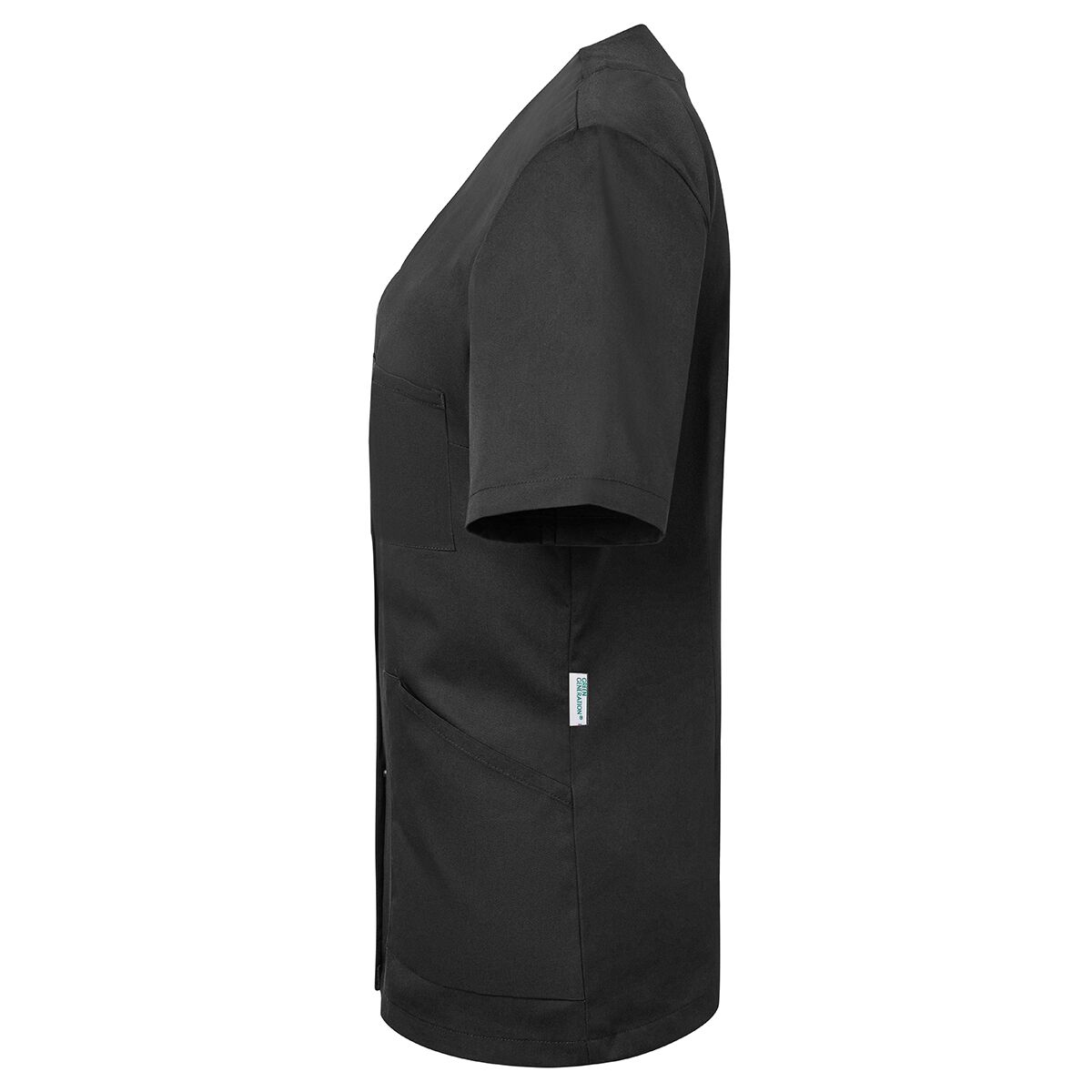(6 pièces) KARLOWSKY | Casaque femme manches courtes Essential - Noir - Taille : 52