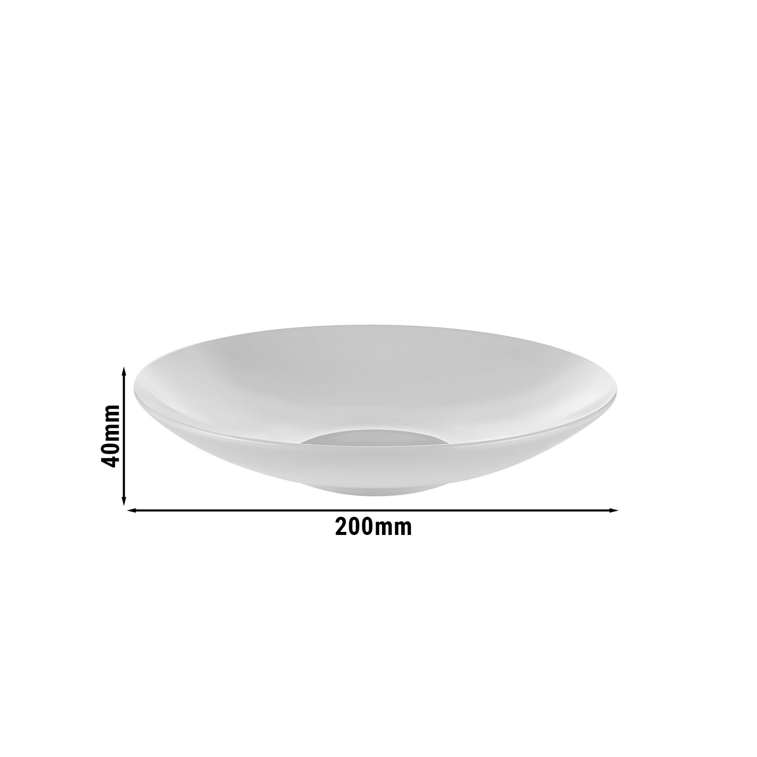 (6 pièces) WMF | AVA – Assiette coupe - profonde – Ø 200 mm