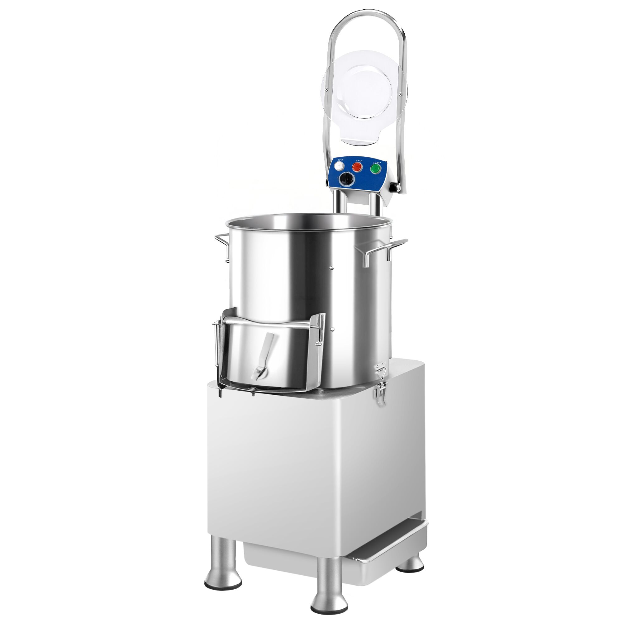 Éplucheuse à pommes de terre professionnelle - 225kg/h - 950W - 230V