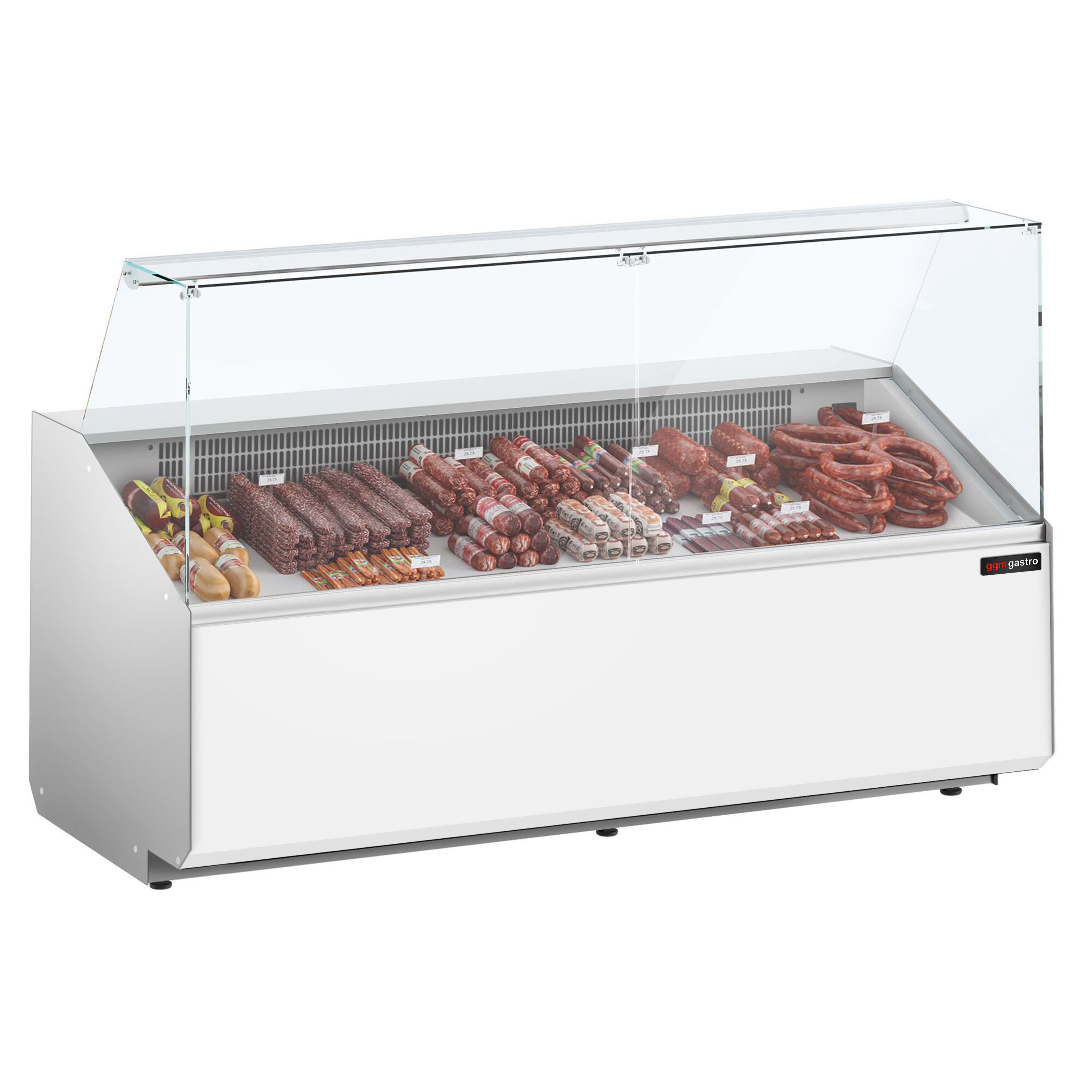 Serve Over Counter - 2506mm - capacity 512 litres - front panel white