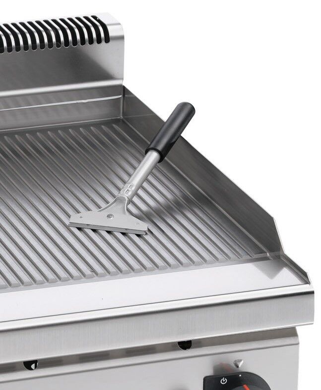 Commercial Electric Griddle - 9.6kW - Ribbed Plate - Cooking area: 795x500mm