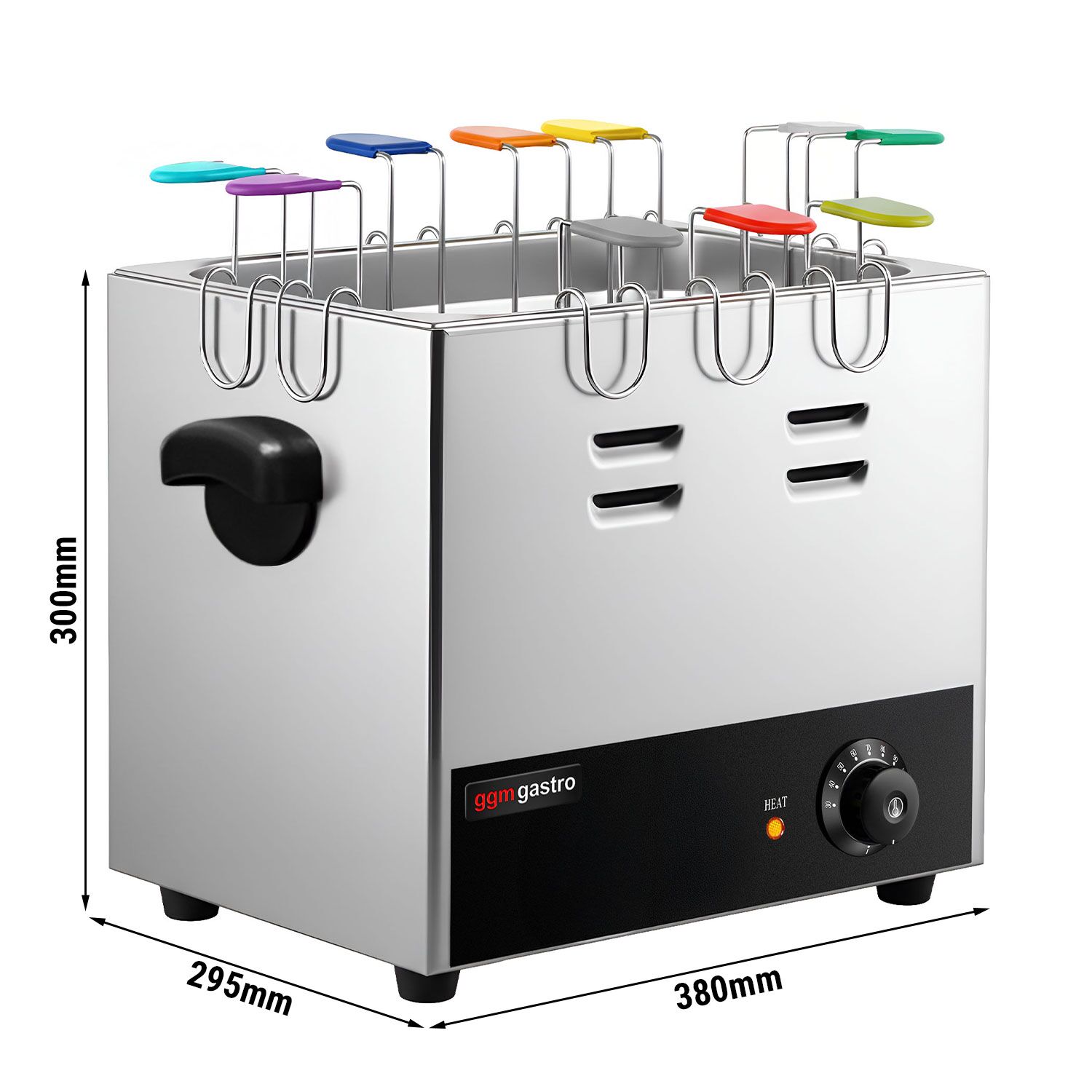 Cuiseur à œufs électrique - 2,6kW - avec 10 paniers à œufs