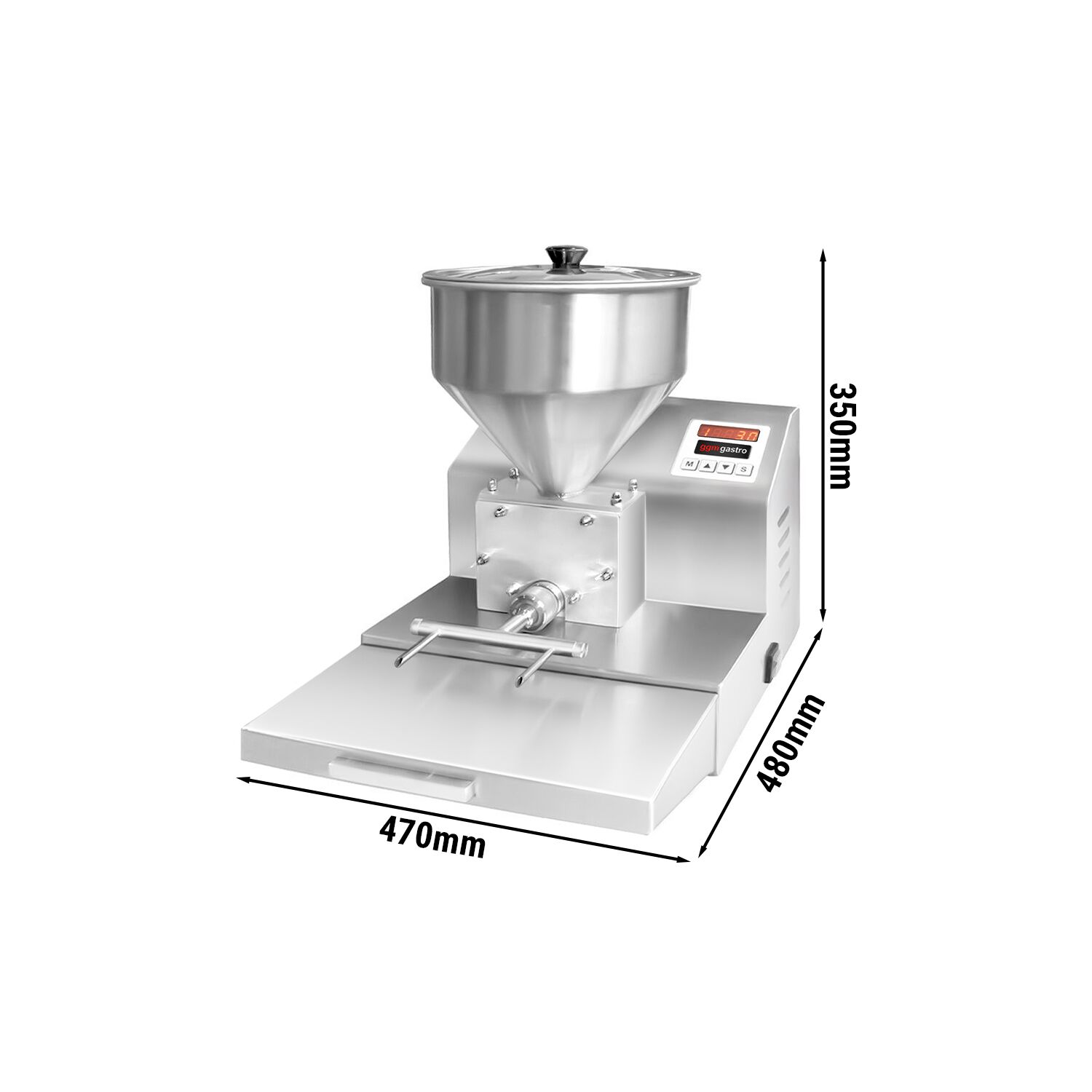 Remplisseuse automatique à commande numérique pour pâtisserie - pour liquides - Trémie 8L - 100W