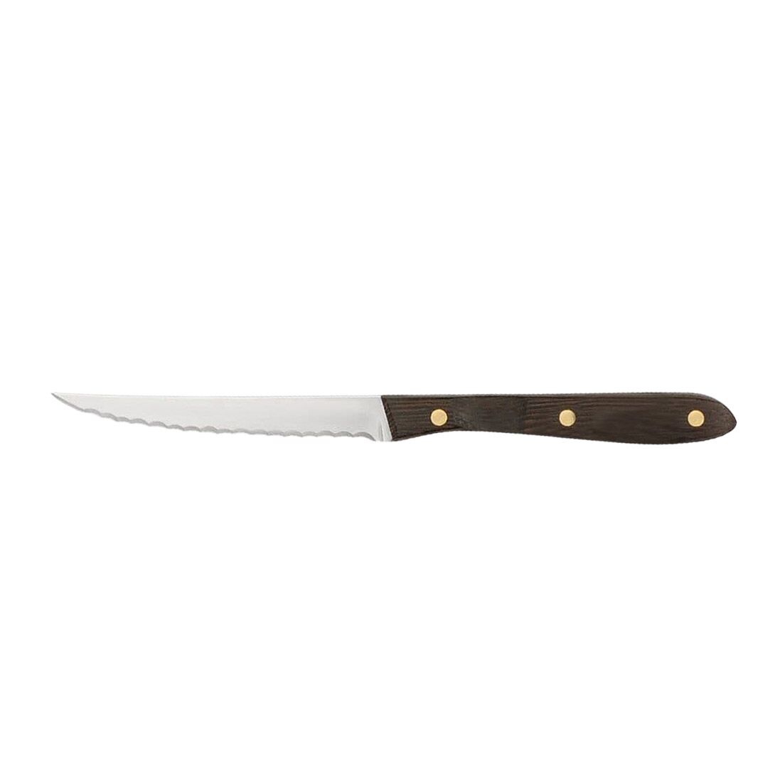 Couteau à steak 12 cm - Acier inoxydable - 120mm - Brillant