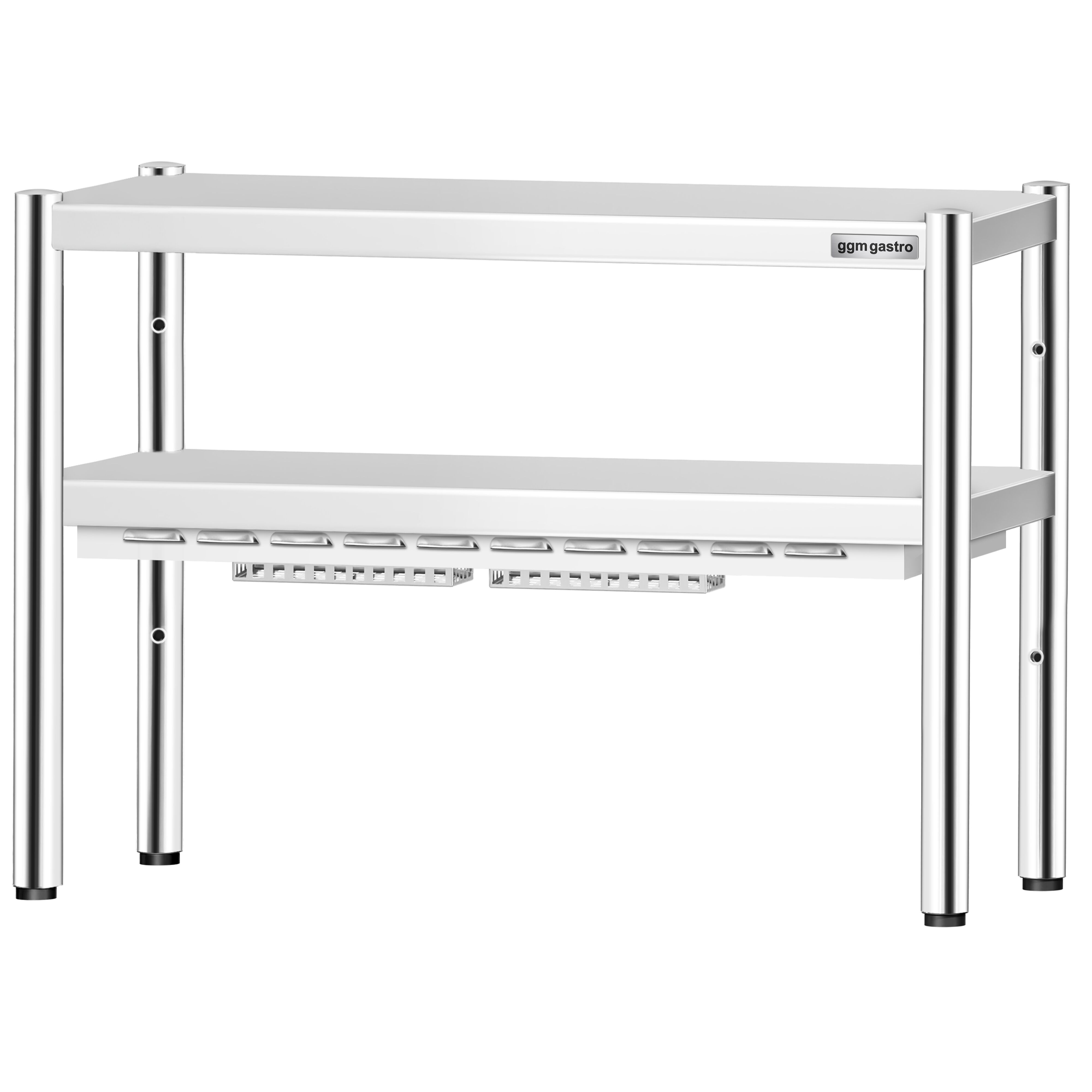 Pont chauffant PREMIUM infrarouge - 1000x370mm - 700W - 2 étages chauffants - réglable en hauteur