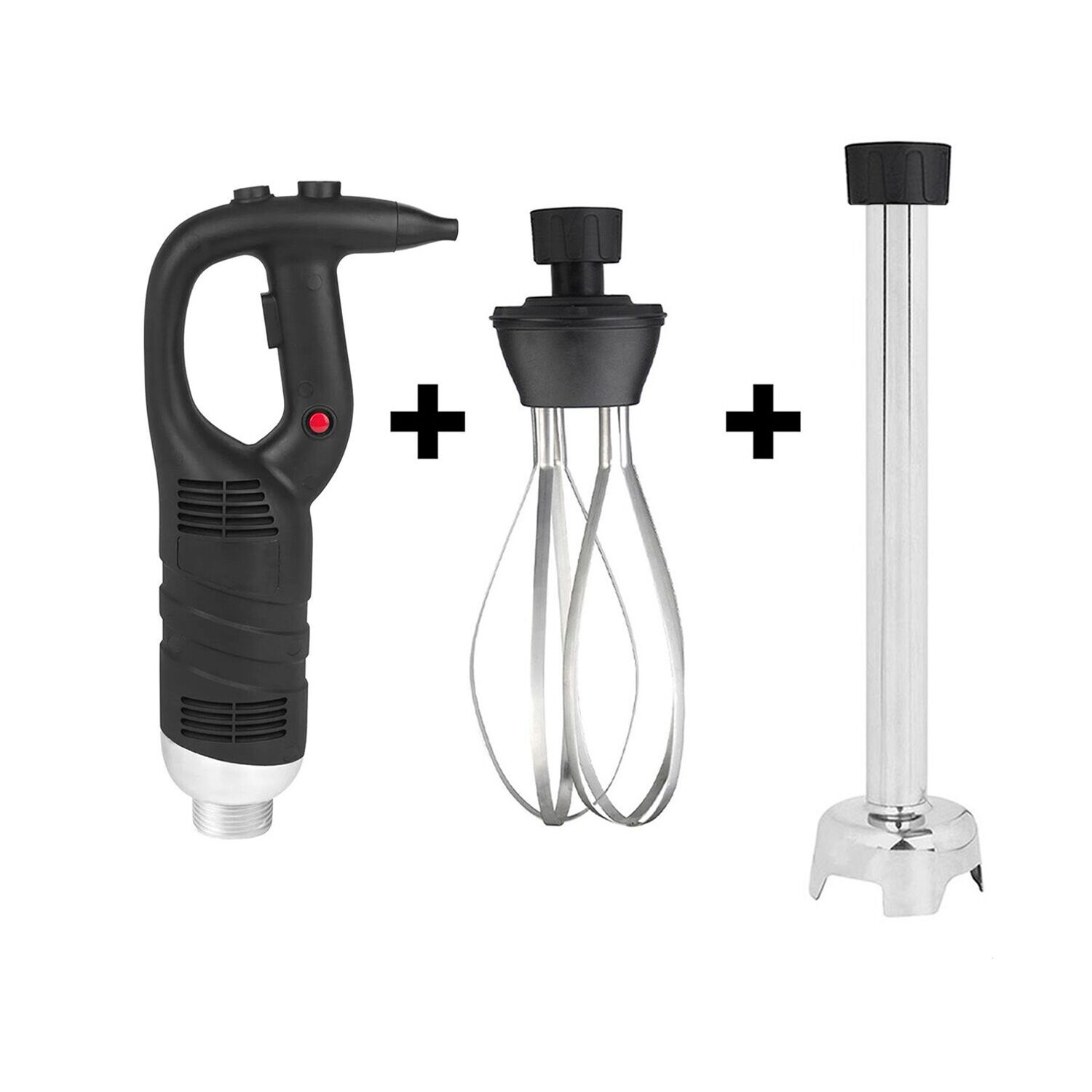 Mixeur plongeant professionnel Combi - pied démontable inclus - pied 400mm & Fouet - 450 W - 1 vitesse