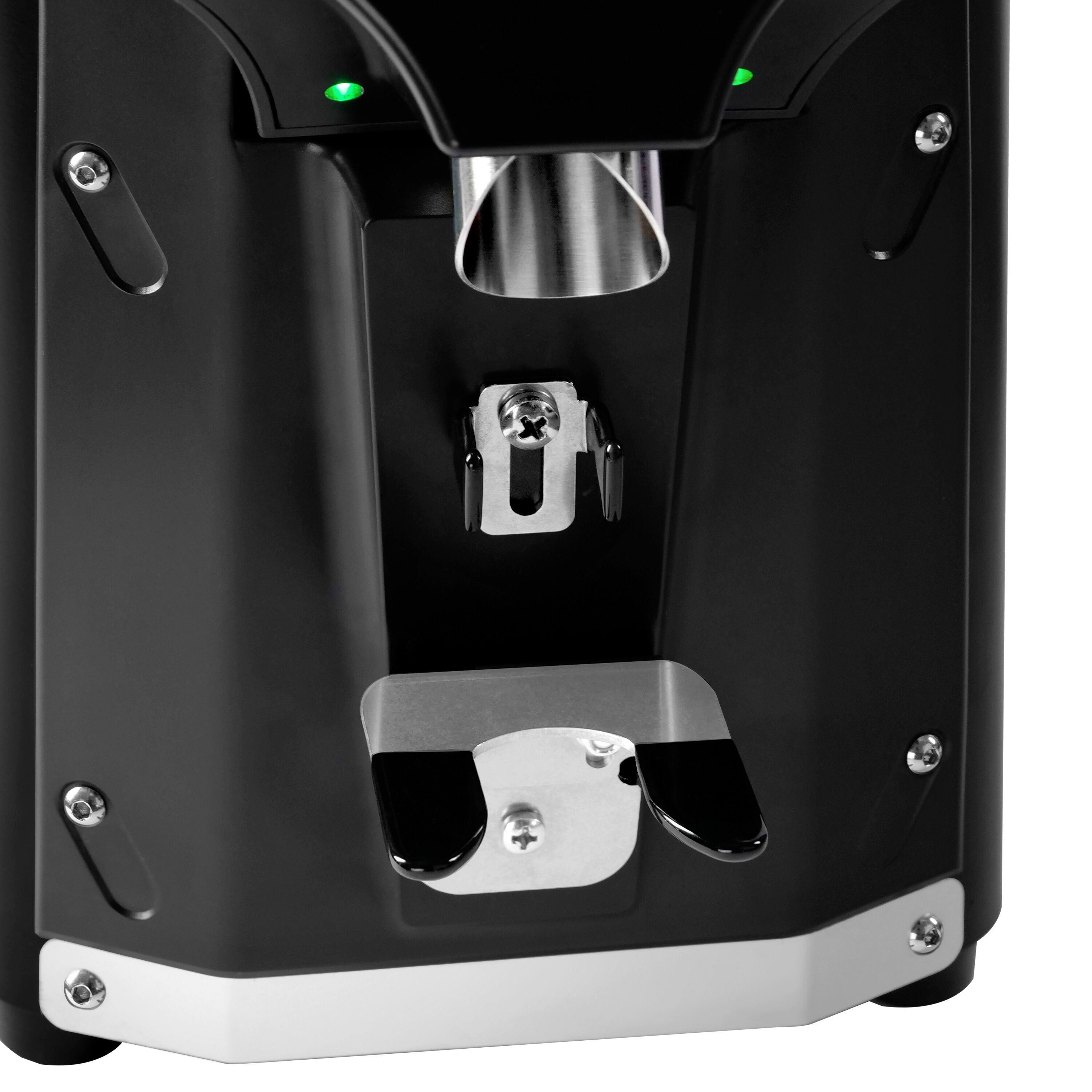 Moulin à café – 1,2 kg – avec système de refroidissement – meule plate Ø 83 mm – détection automatique du porte-filtre – Noir