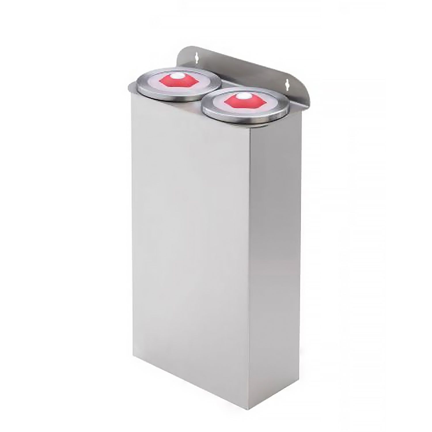 Double Cup Dispenser - Plastic - Wall-Mounted Version