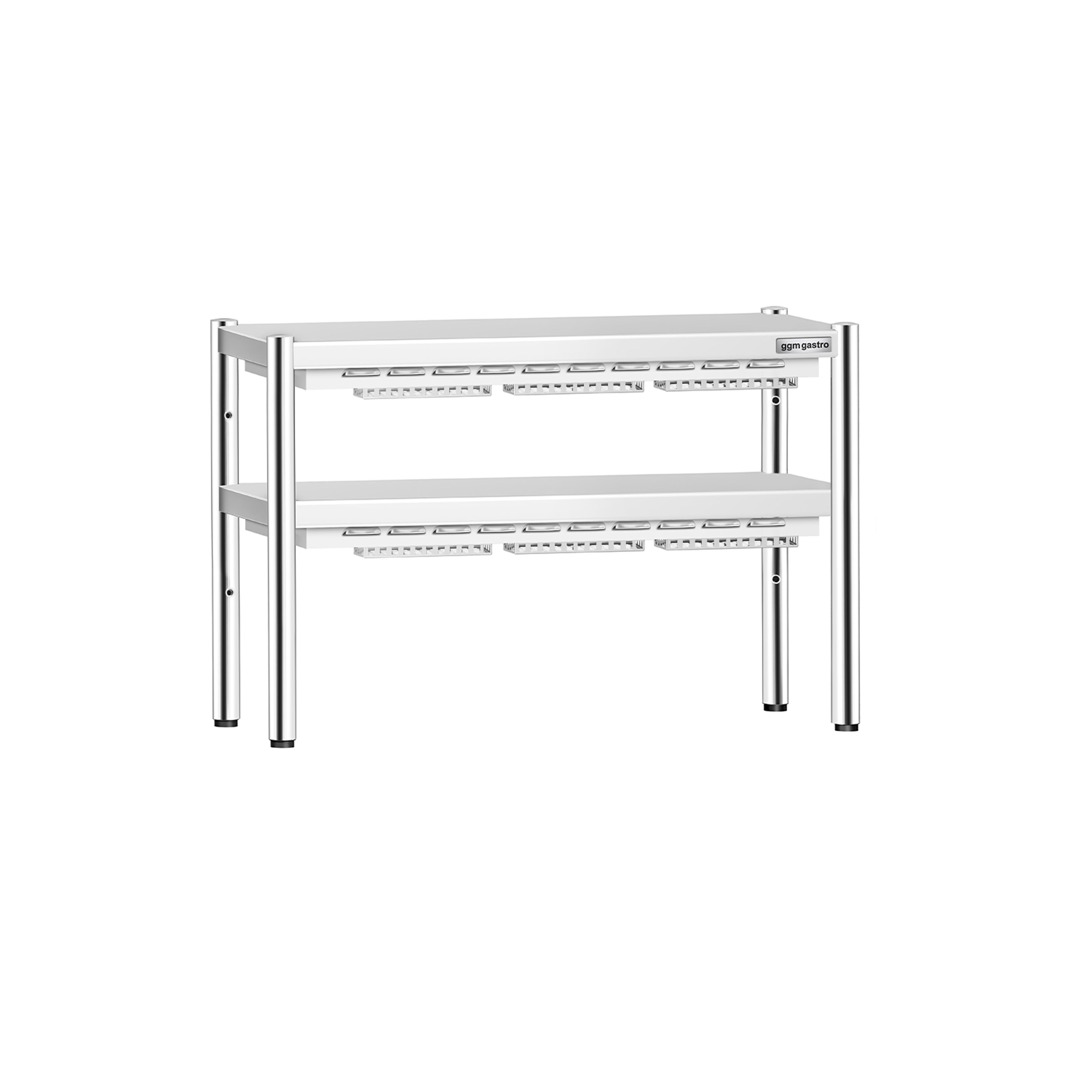 Pont chauffant PREMIUM infrarouge - 1200x370mm - 1,05kW - 2 étages chauffants - réglable en hauteur