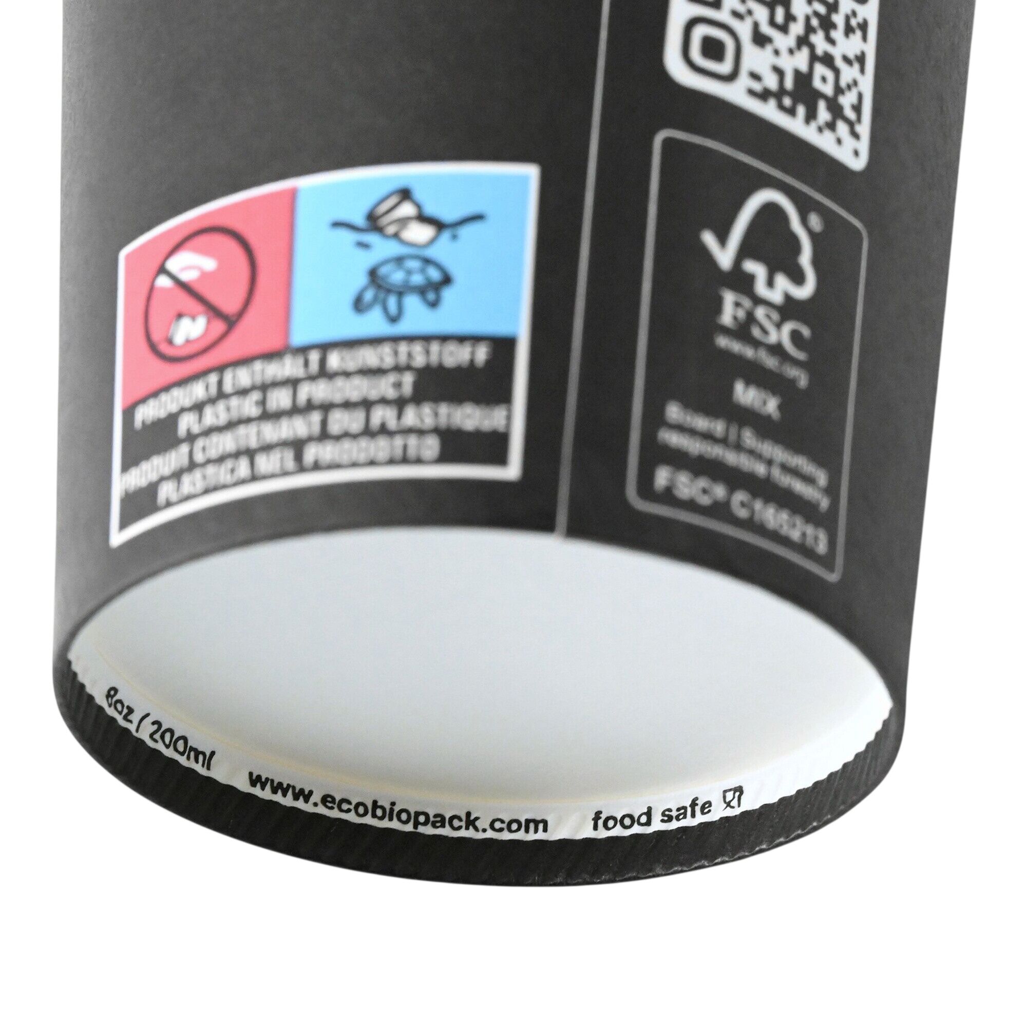 (1000 pcs) Couvercle réutilisable - Transparent - compatible avec 200ml Bol à soupe Ø80mm