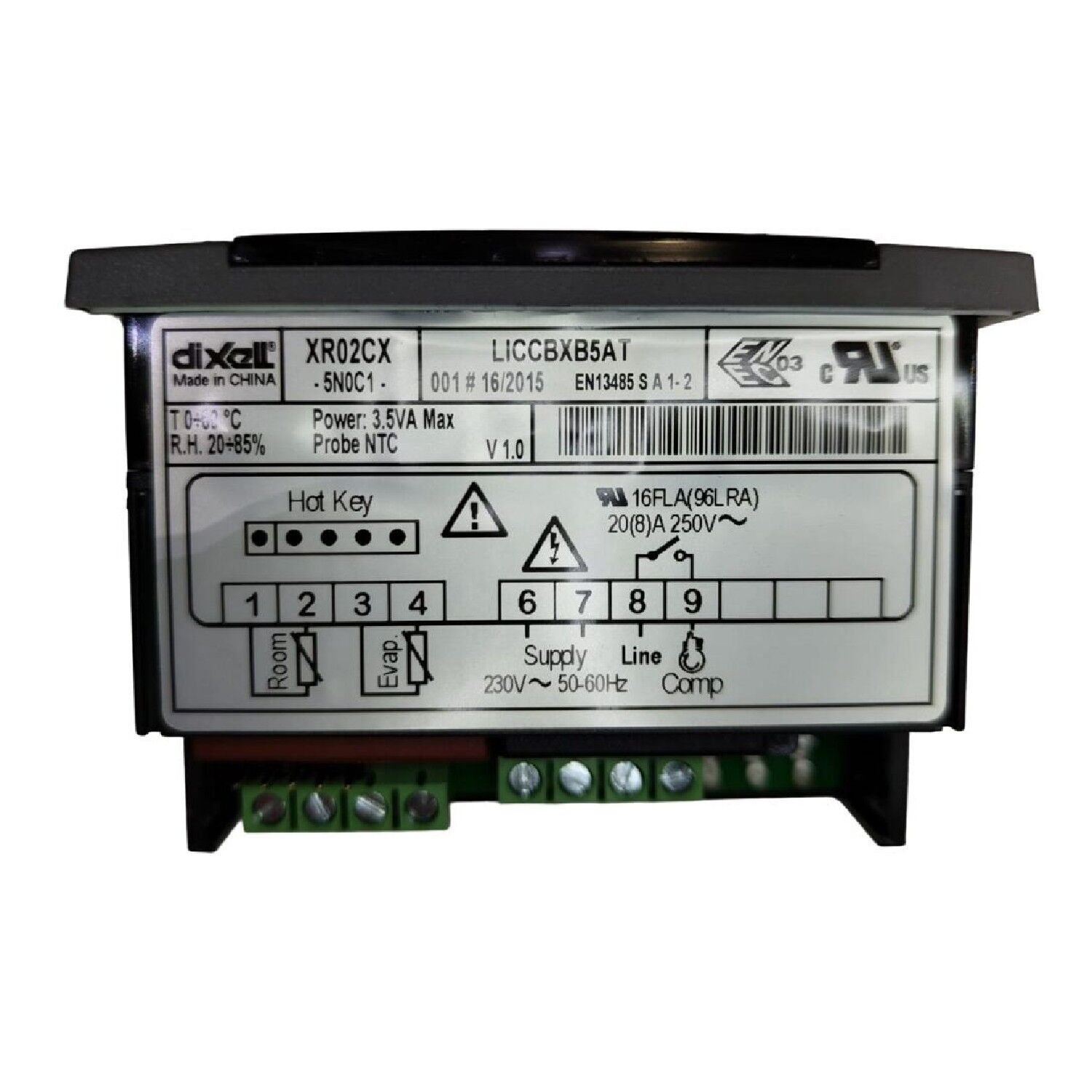 Controlador de refrigeração - para AGS, DTS, GKS, KG, KS, KSS, KTS, POS, SAS, STS, WKS, KFTH, KSSH221 e KSSH2121
