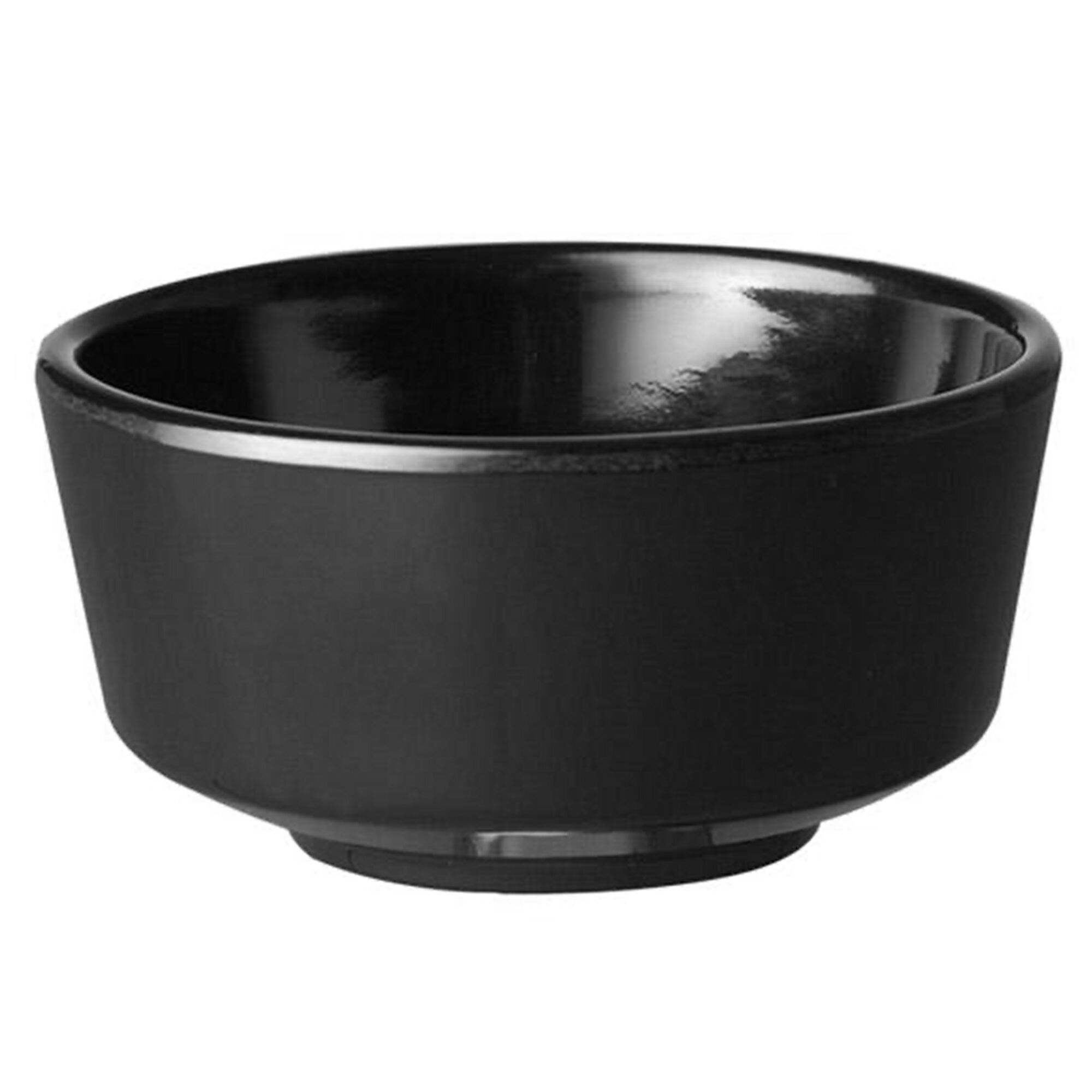 (36 pièces) Coupelles à sauce - FLOAT - Melamine - 30 ml - Ø 55 mm - Noir