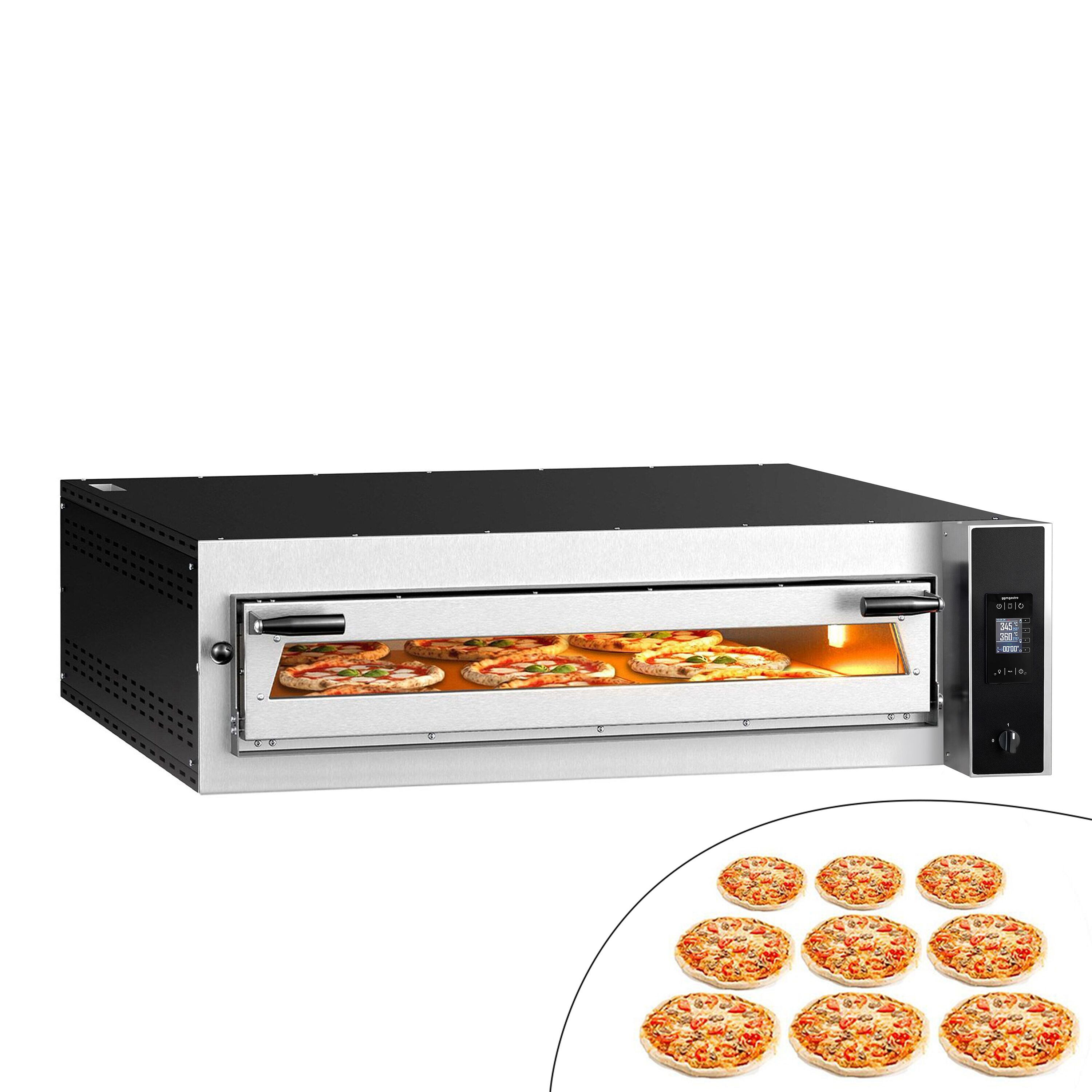 Four à pizza électrique – 9 x 35 cm (large) – Digital
