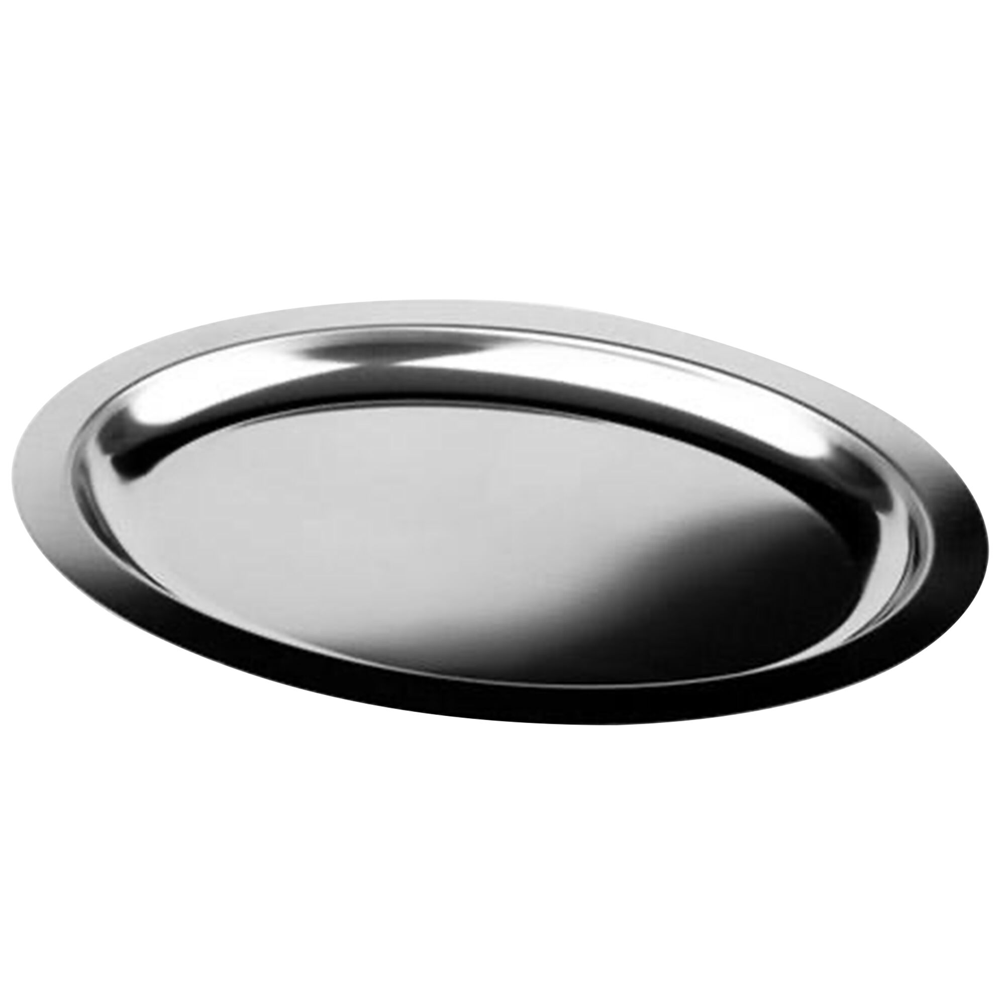 (6 قطع) لوح تقديم - FINESSE - ستانلس ستيل - 600x410mm - الارتفاع: 28mm