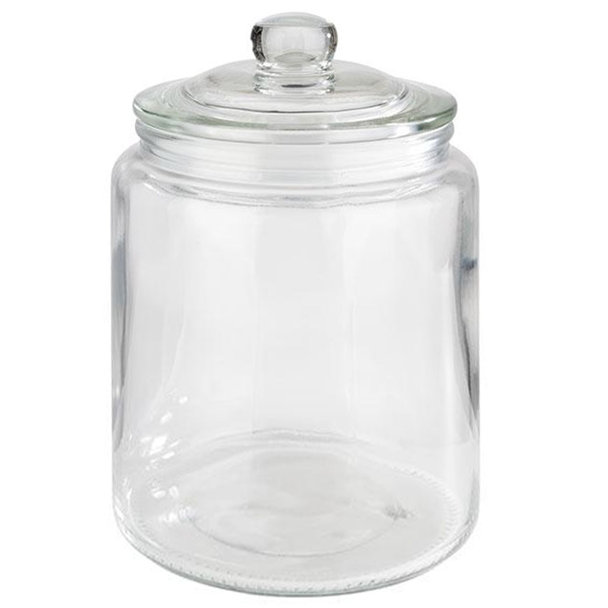 (6 pcs) Bocal de conservation - CLASSIC - 0,9 Liter - Transparent - incl. couvercle en verre avec joint