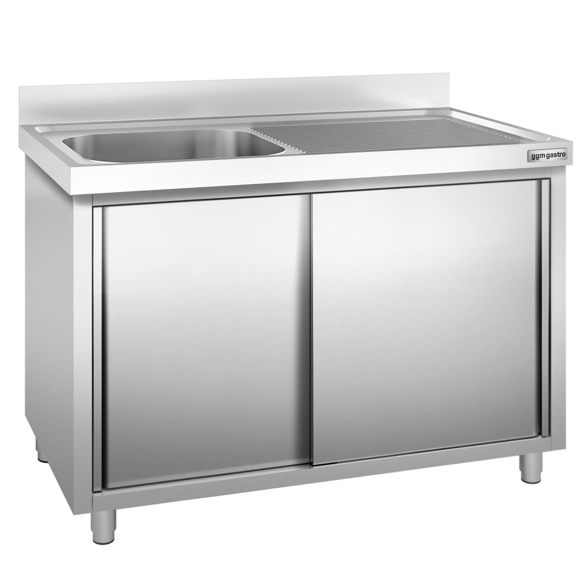 Meuble plonge PREMIUM - 1400x700mm - avec 1 bac à gauche