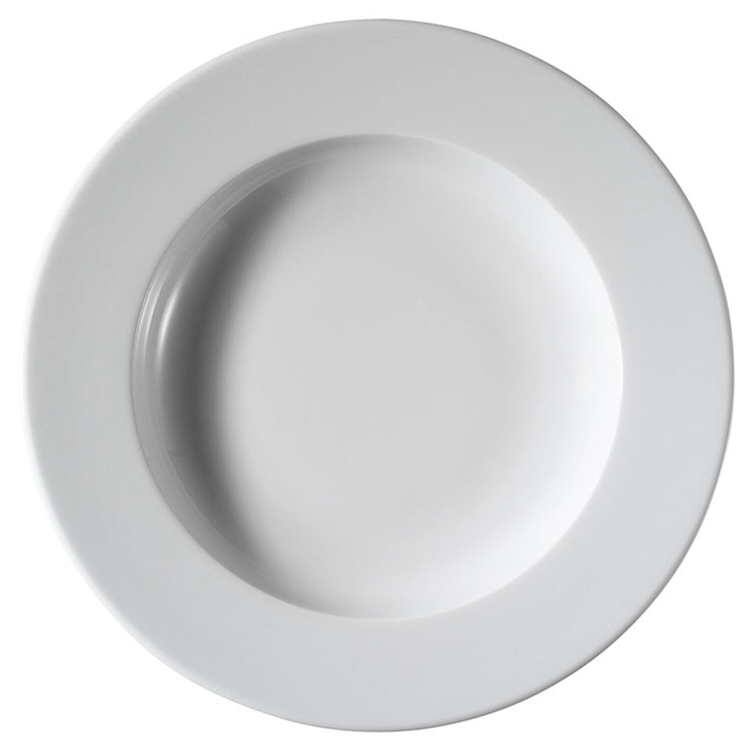 (12 pièces) PERA Blanc - Assiette - Creuse - Ø 300 mm - Blanc