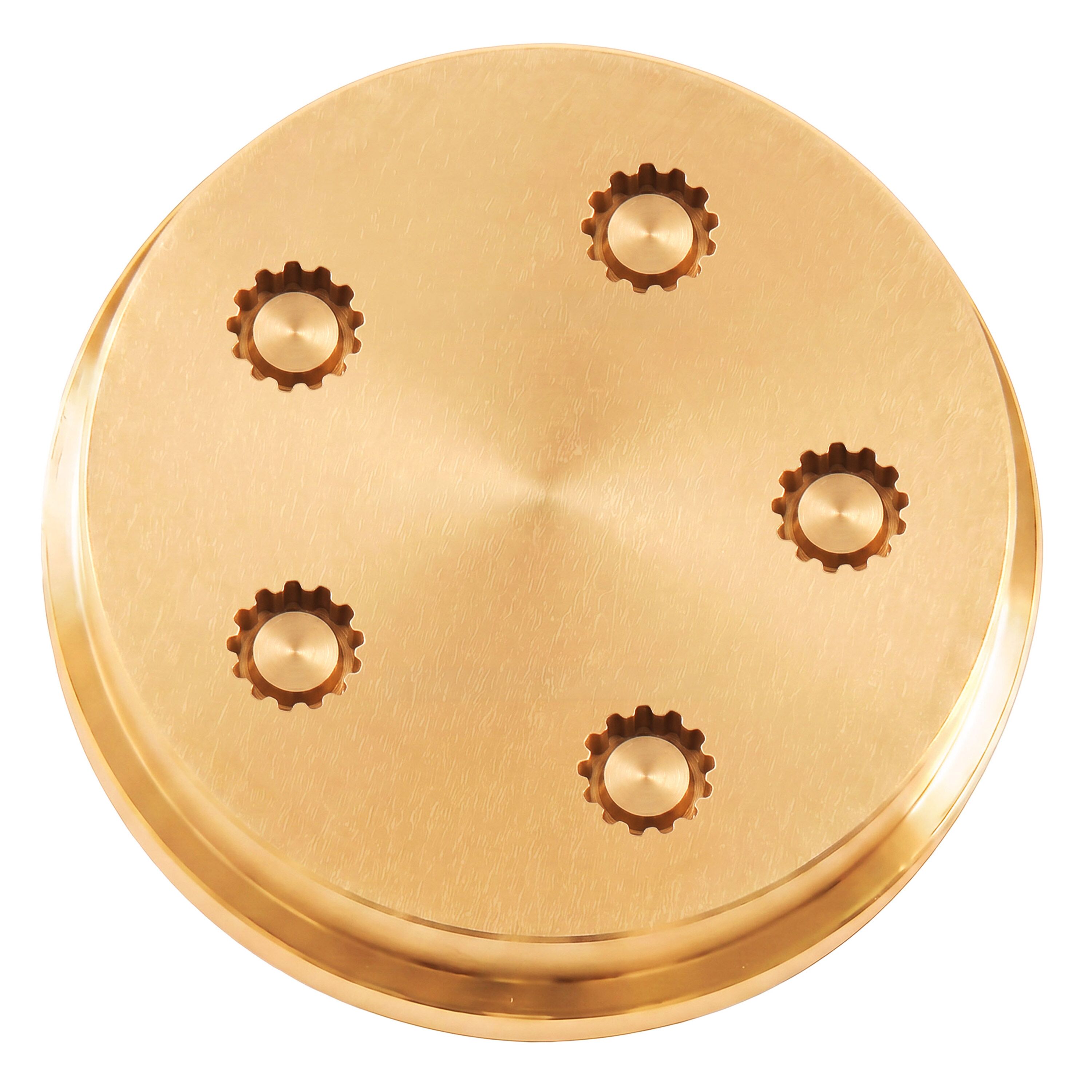 Brass Pasta Die (Bronze Finish) - Bucatini 8.5mm - for NMH13 - Ø58mm