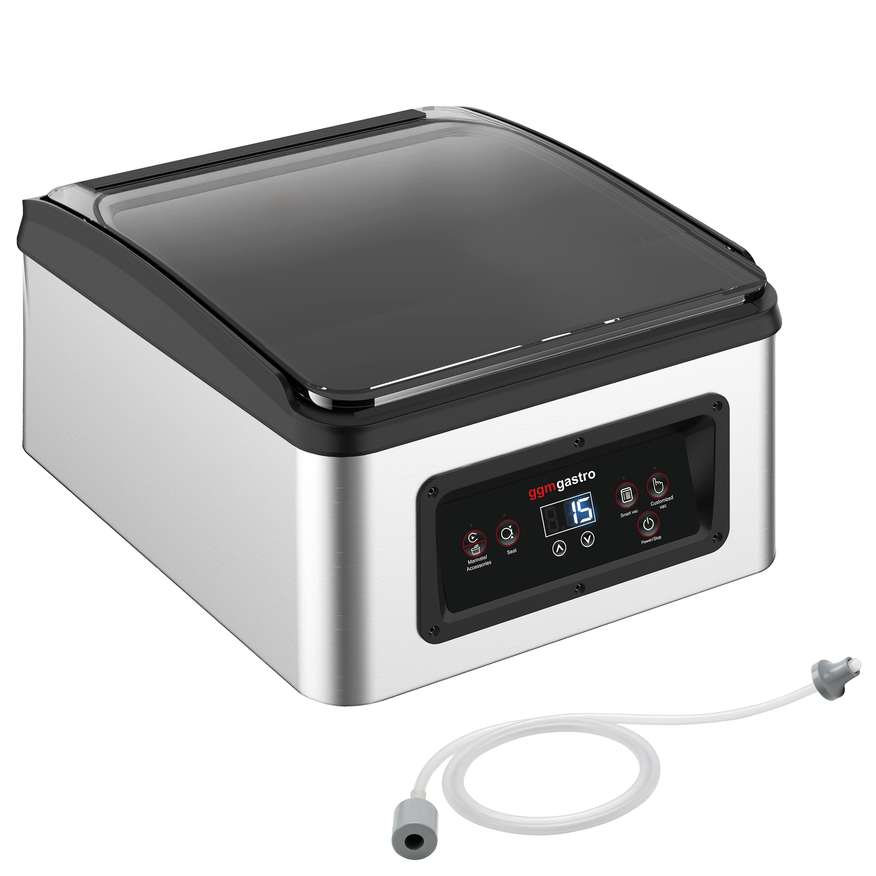 Machine sous vide à cloche – 5,1 m³/h – 430 watts – Digitale