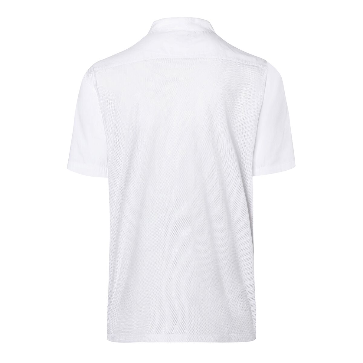(6 pièces) KARLOWSKY | Chemise de cuisine à manches courtes - Blanc - Taille : M